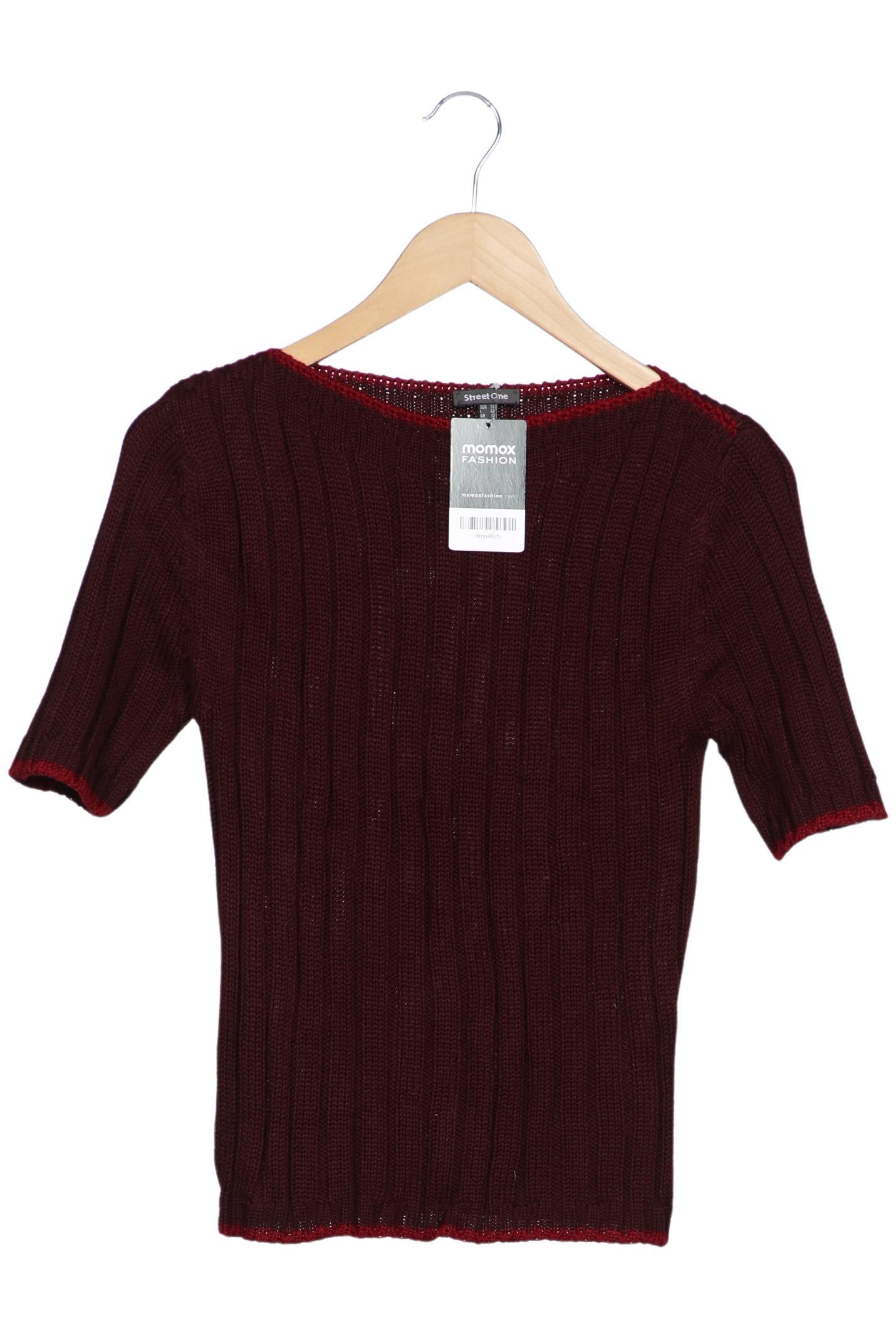 

Street One Damen Pullover, bordeaux, Gr. 38