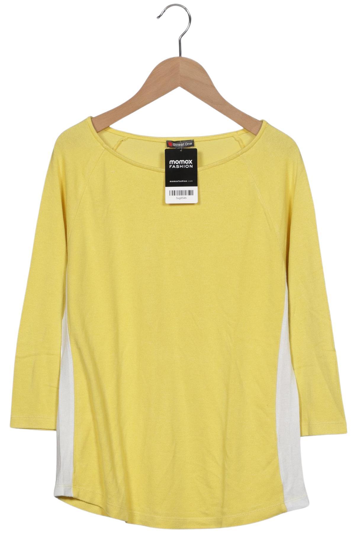 

Street One Damen Pullover, gelb, Gr. 36