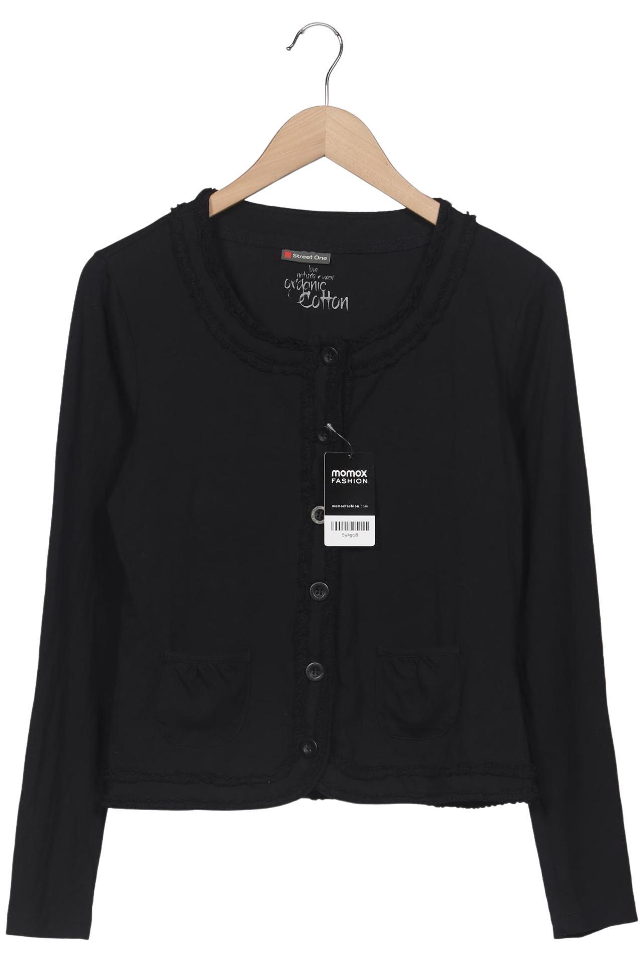 

Street One Damen Strickjacke, schwarz, Gr. 40