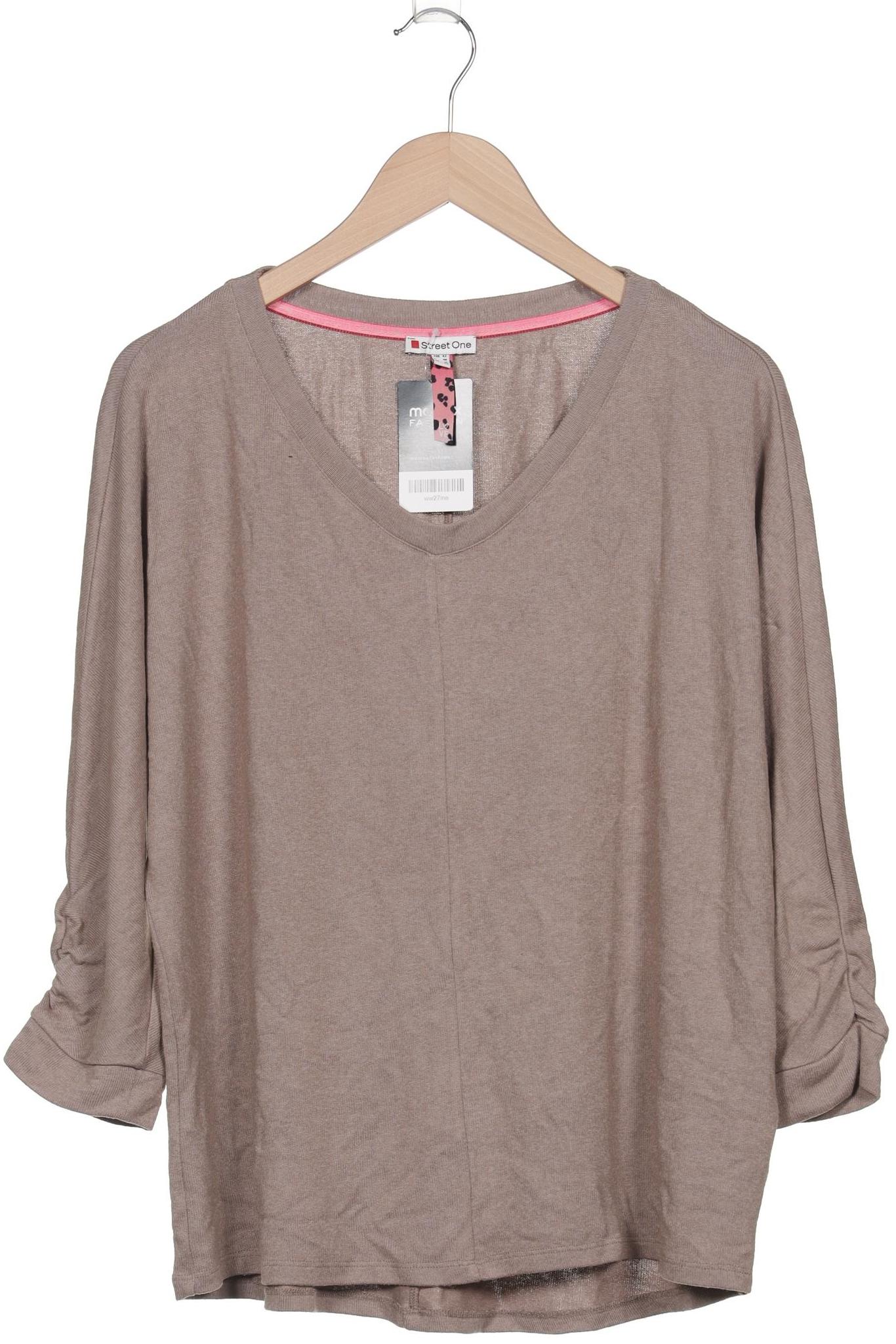 

Street One Damen Pullover, beige, Gr. 42