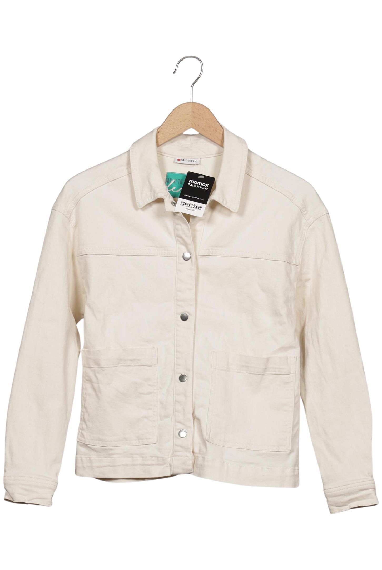 

Street One Damen Jacke, cremeweiß, Gr. 34