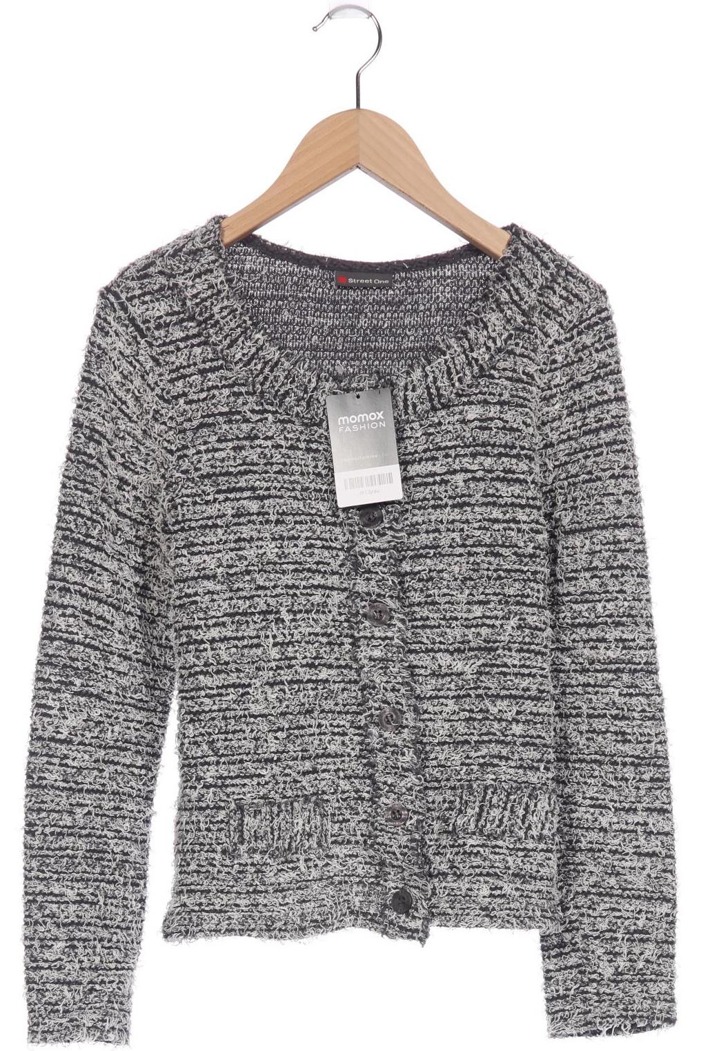 

Street One Damen Strickjacke, grau, Gr. 38