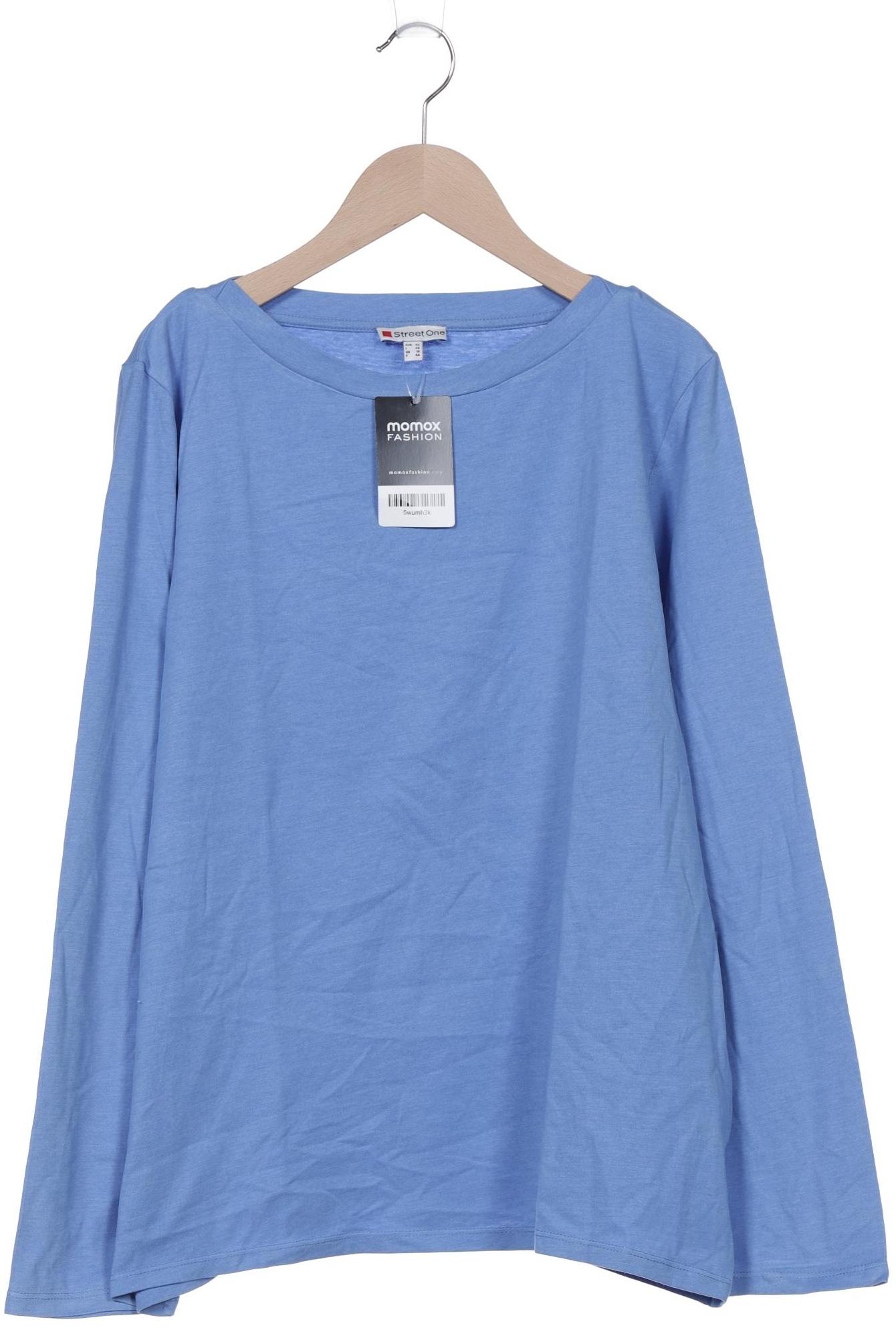 

Street One Damen Langarmshirt, blau, Gr. 42