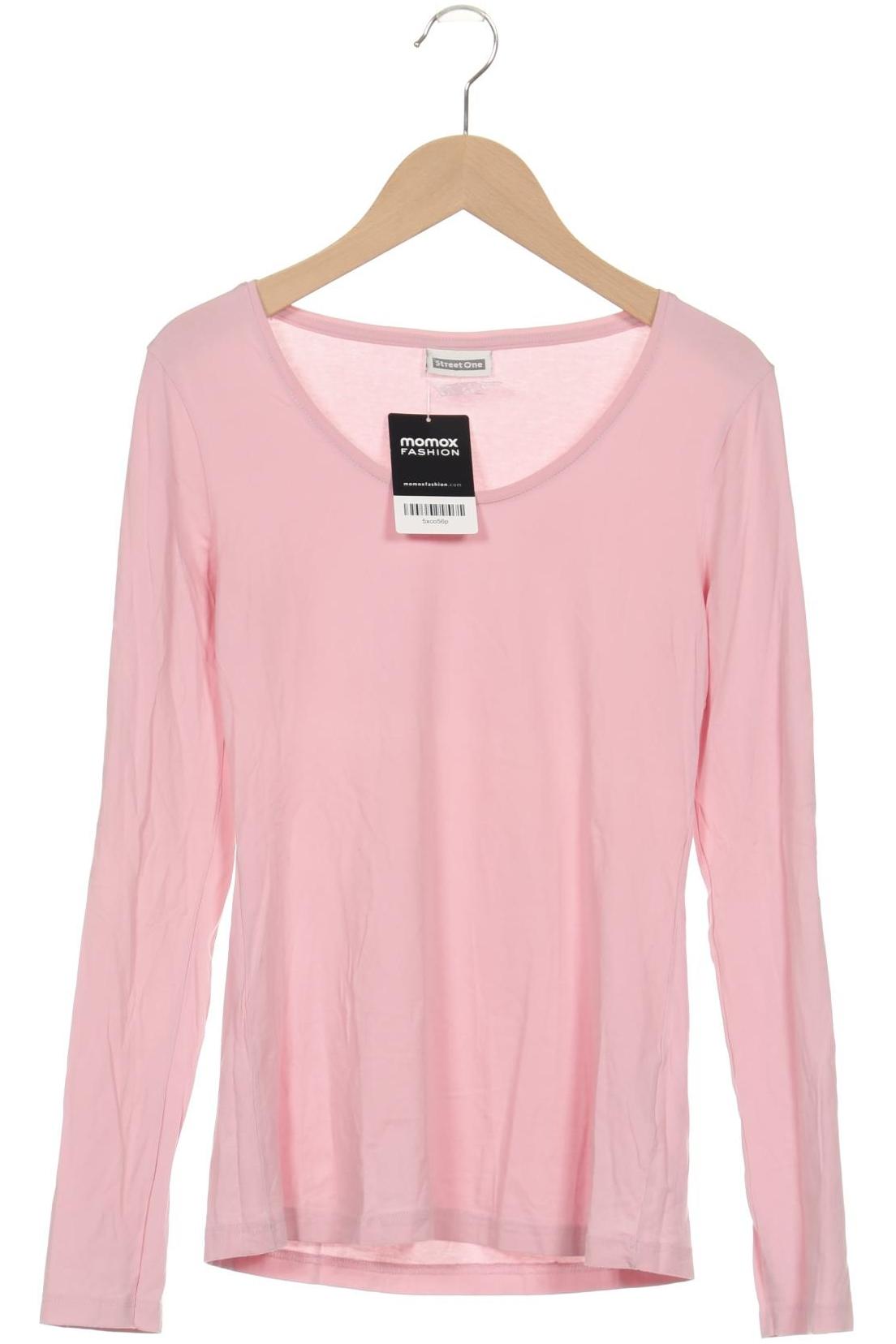 

Street One Damen Langarmshirt, pink, Gr. 34