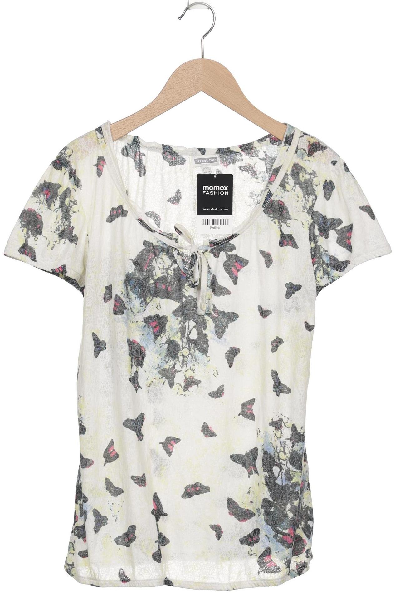 

Street One Damen T-Shirt, mehrfarbig, Gr. 42