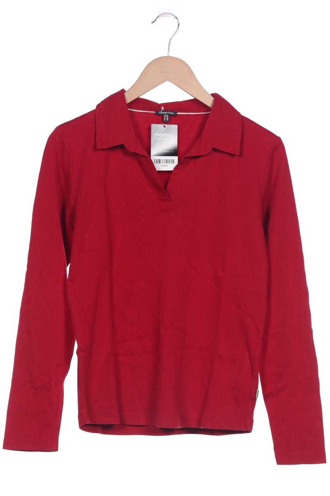 

Street One Damen Poloshirt, rot, Gr. 40