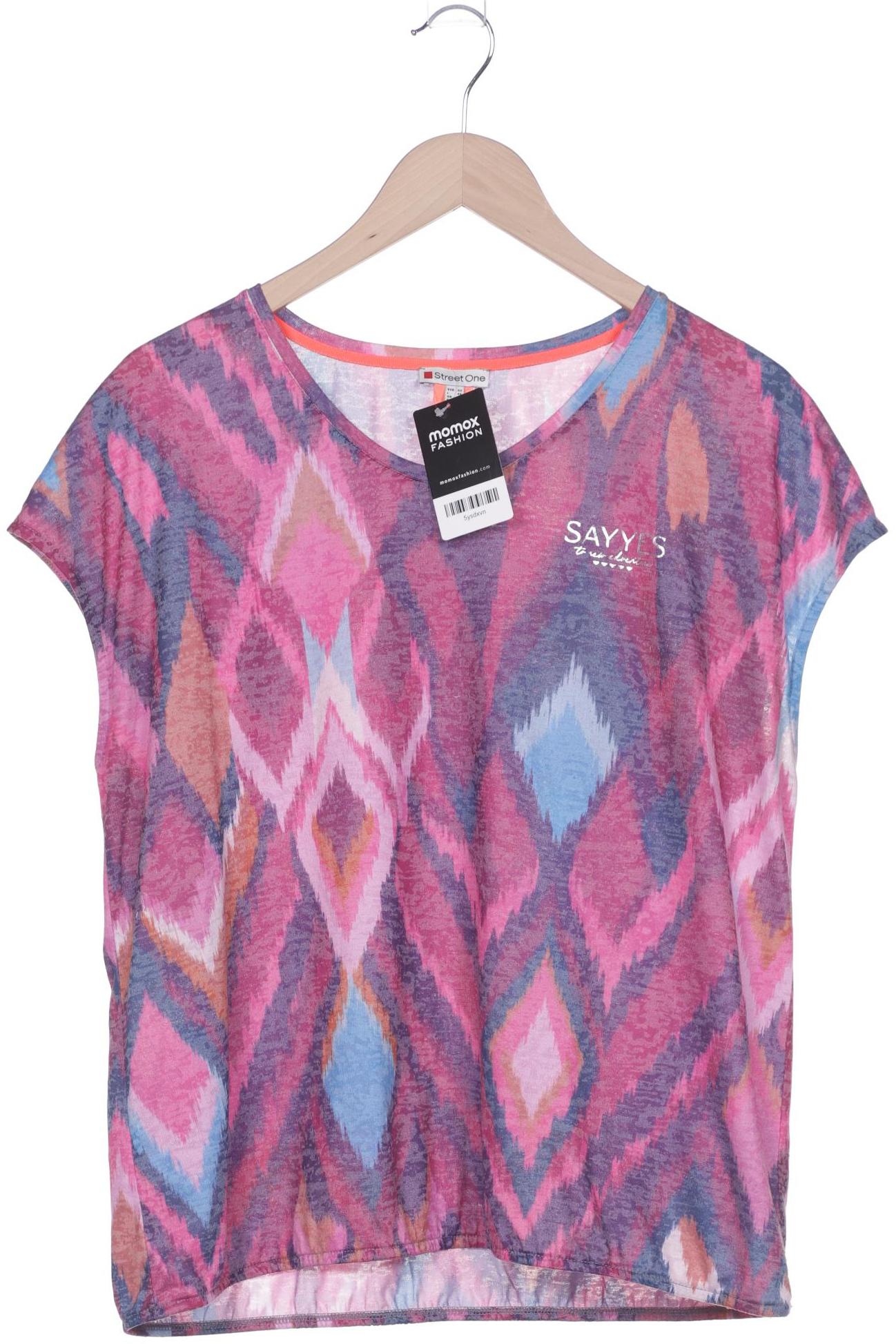 

Street One Damen T-Shirt, bordeaux, Gr. 42