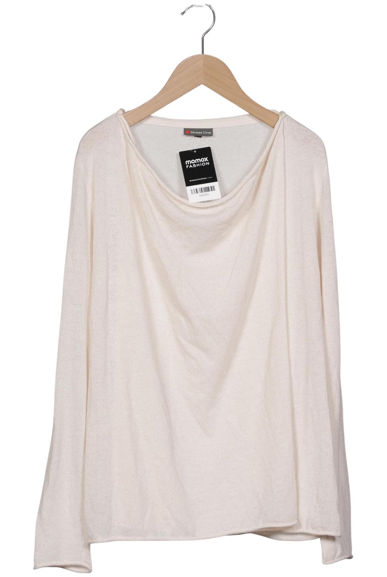 

Street One Damen Strickjacke, cremeweiß, Gr. 40