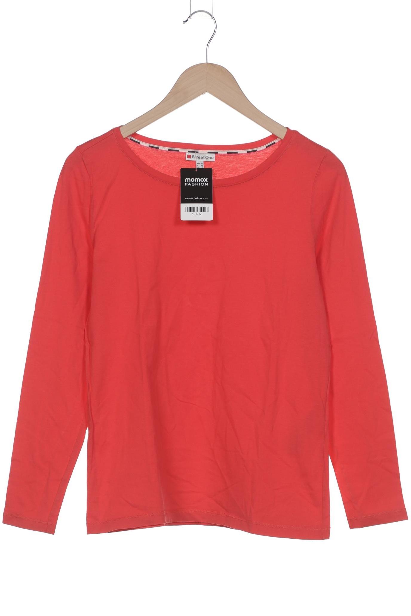 

Street One Damen Langarmshirt, rot, Gr. 38