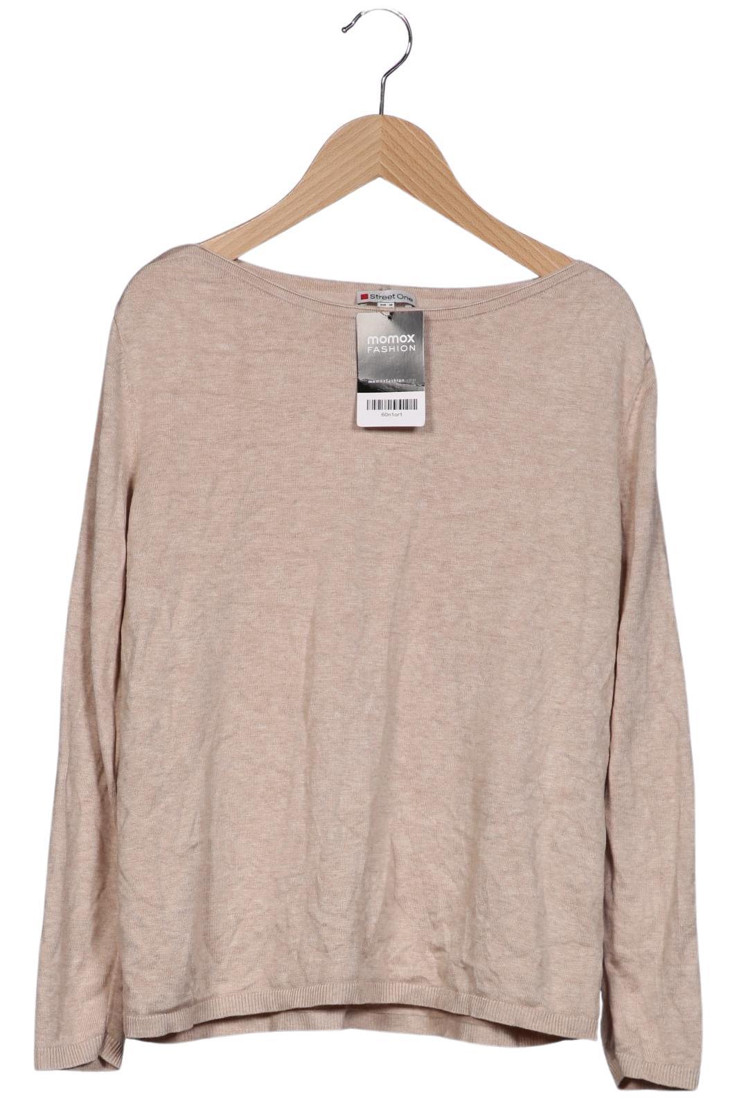 

Street One Damen Langarmshirt, beige, Gr. 38