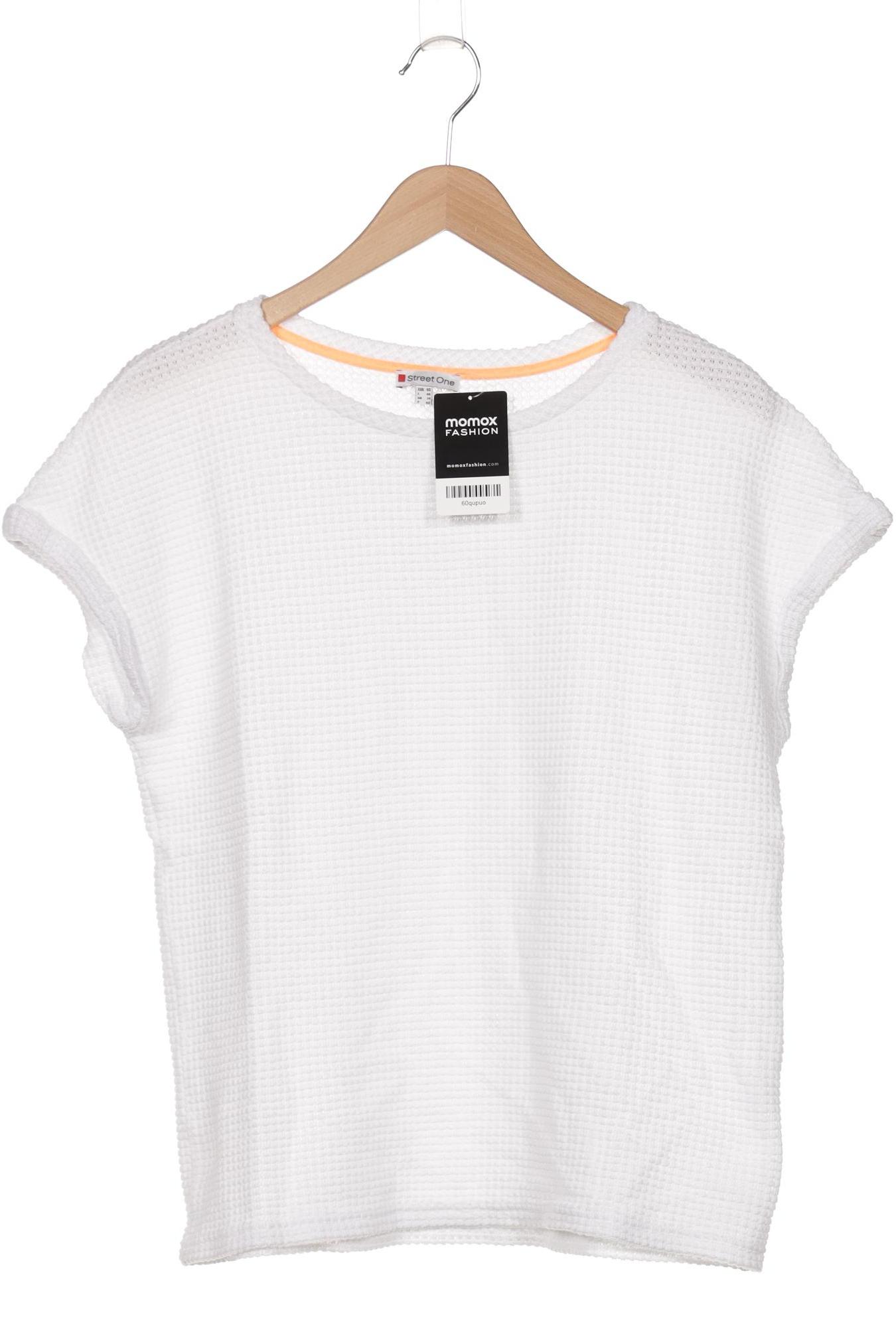 

Street One Damen T-Shirt, weiß, Gr. 40