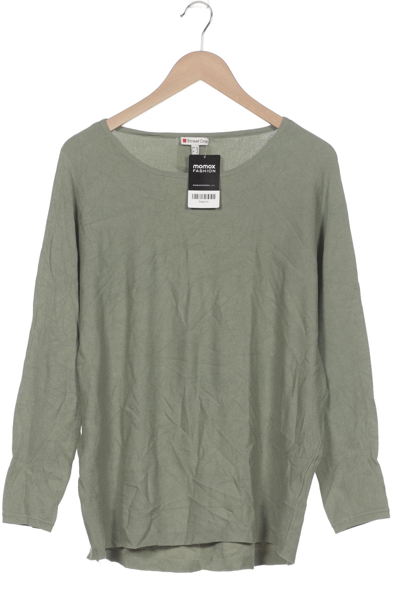 

Street One Damen Pullover, grün, Gr. 42