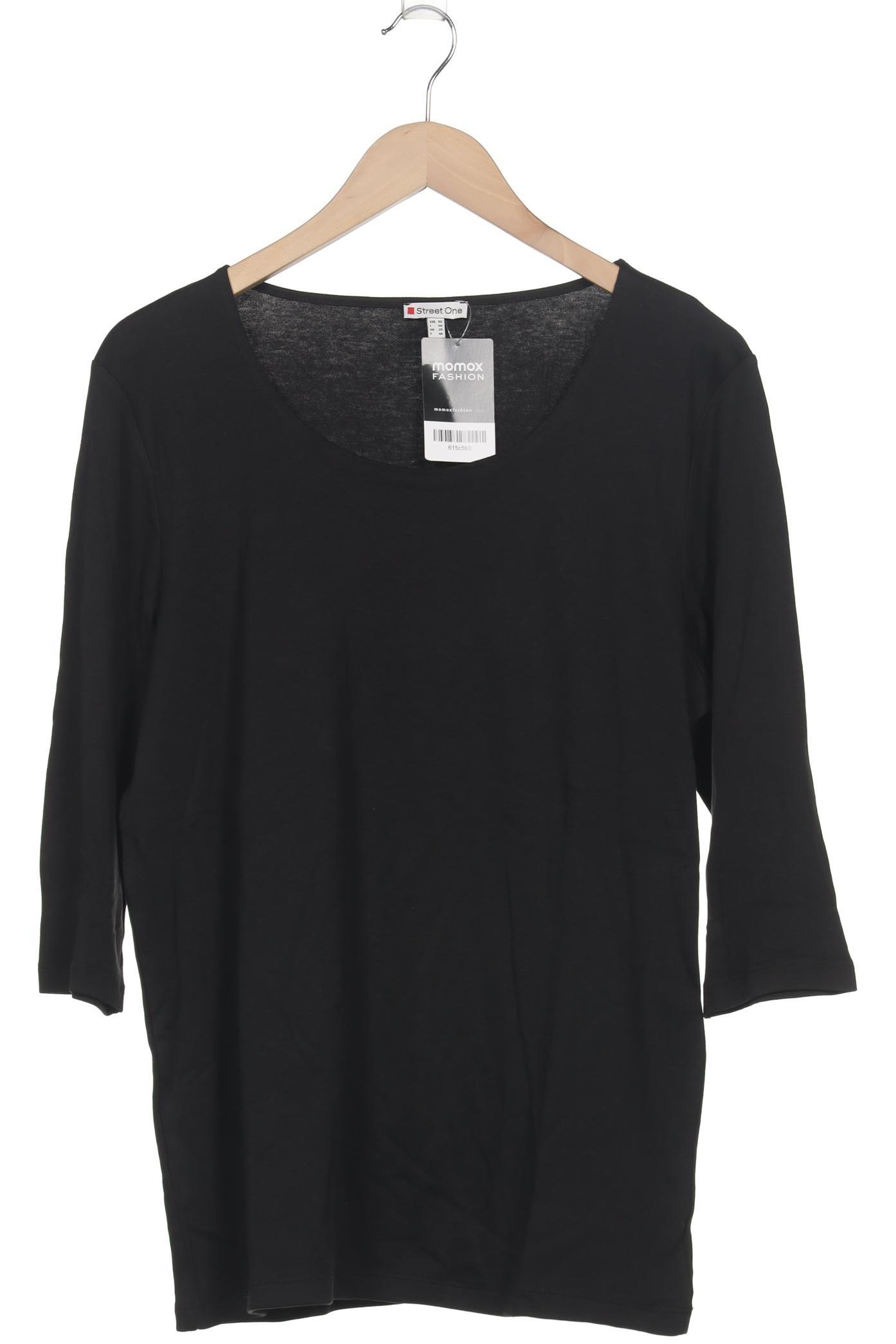 

Street One Damen Langarmshirt, schwarz, Gr. 46