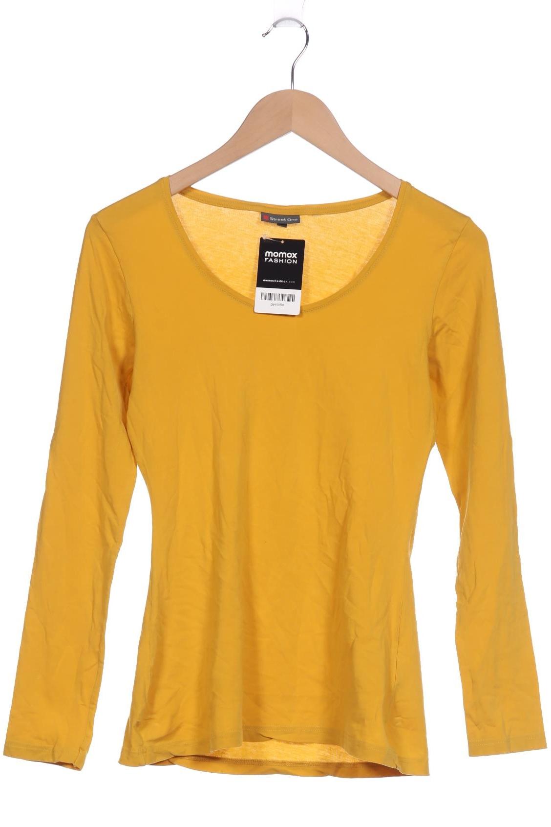 

Street One Damen Langarmshirt, gelb, Gr. 38