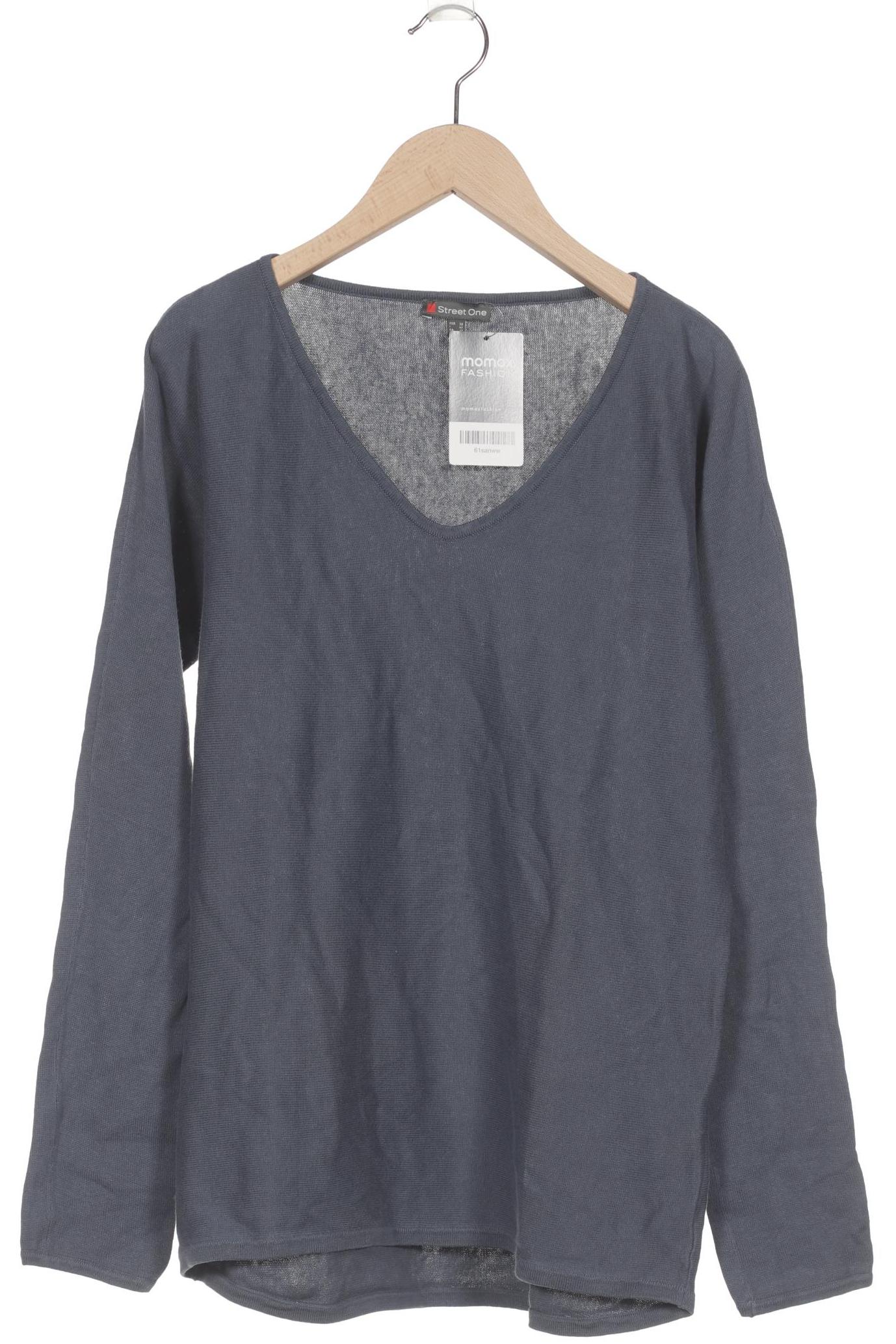 

Street One Damen Pullover, grau, Gr. 38