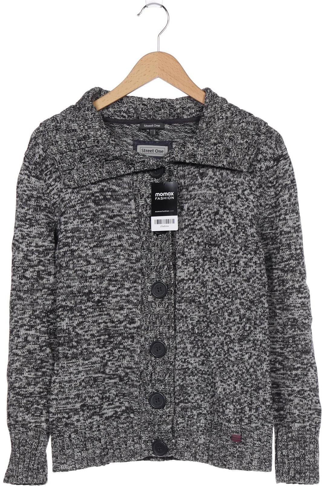 

Street One Damen Strickjacke, grau, Gr. 44