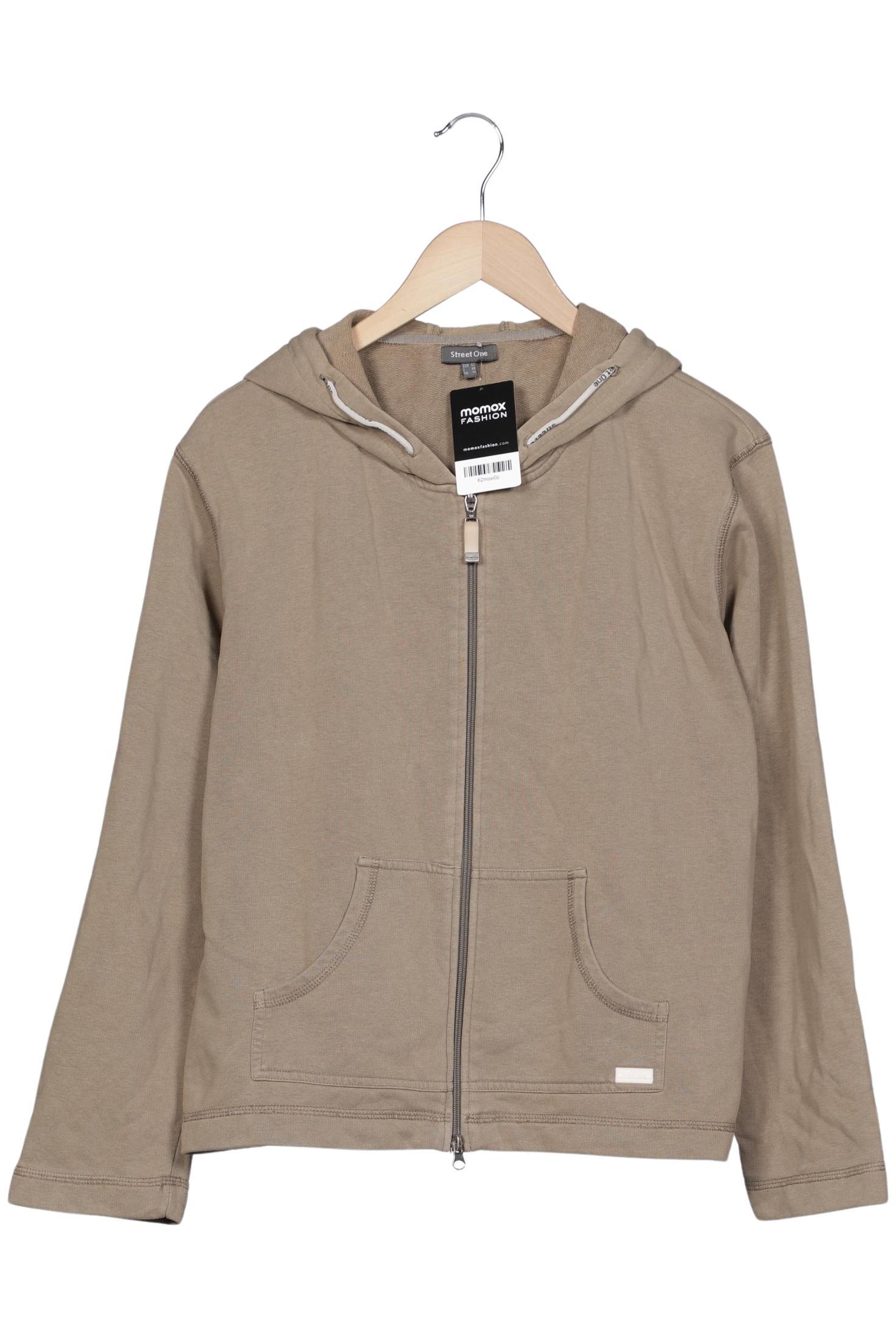 

Street One Damen Kapuzenpullover, beige, Gr. 42