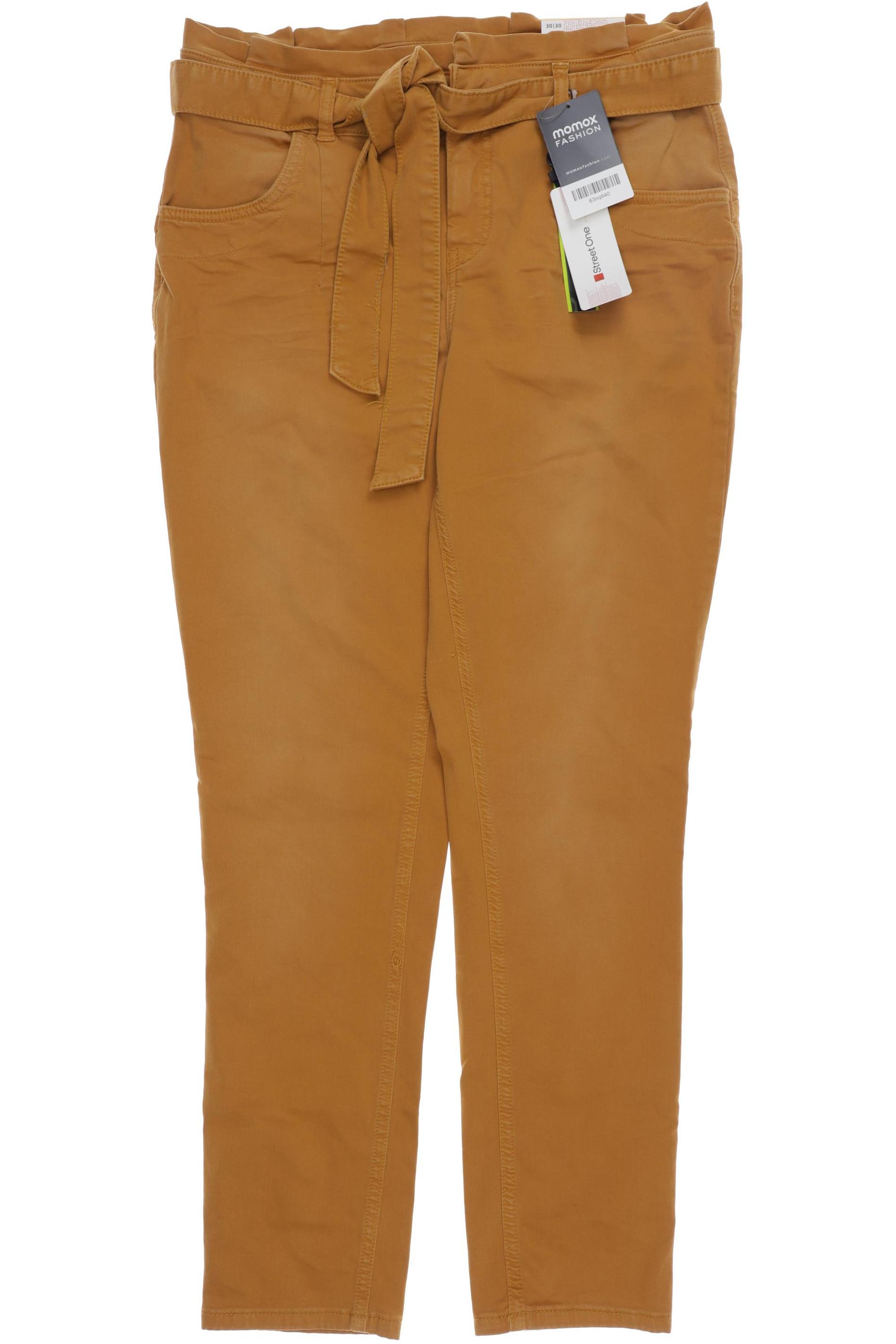 

Street One Damen Jeans, orange, Gr. 30