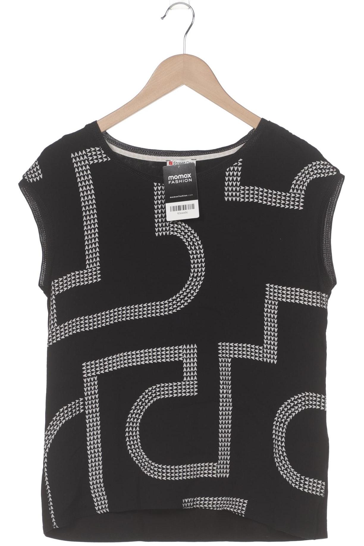 

Street One Damen T-Shirt, schwarz, Gr. 40