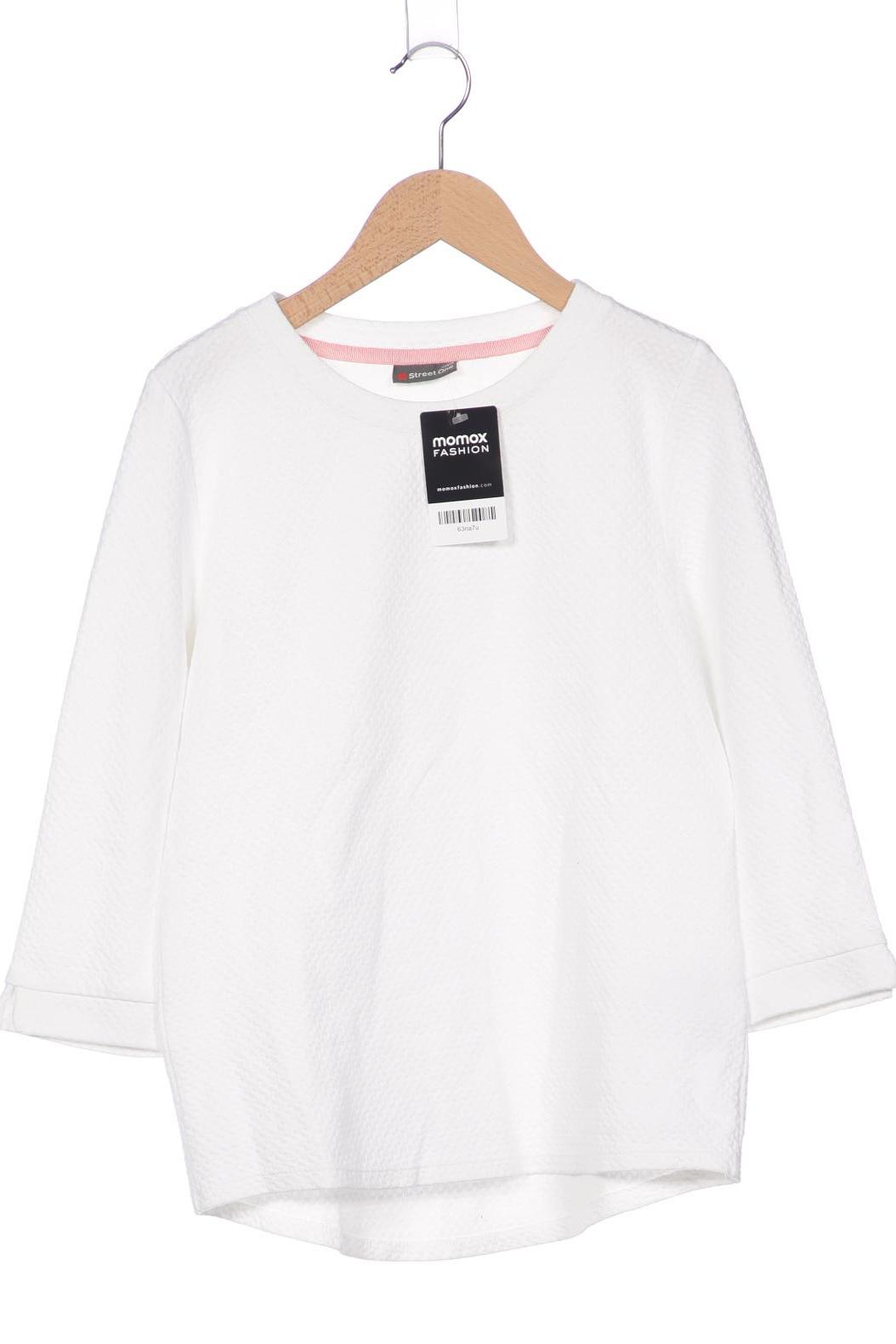 

Street One Damen Sweatshirt, weiß, Gr. 36