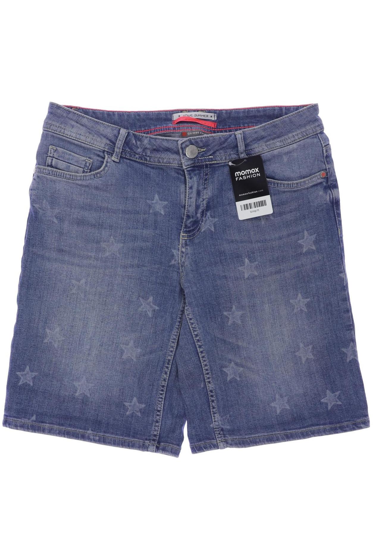 

Street One Damen Shorts, blau, Gr. 27