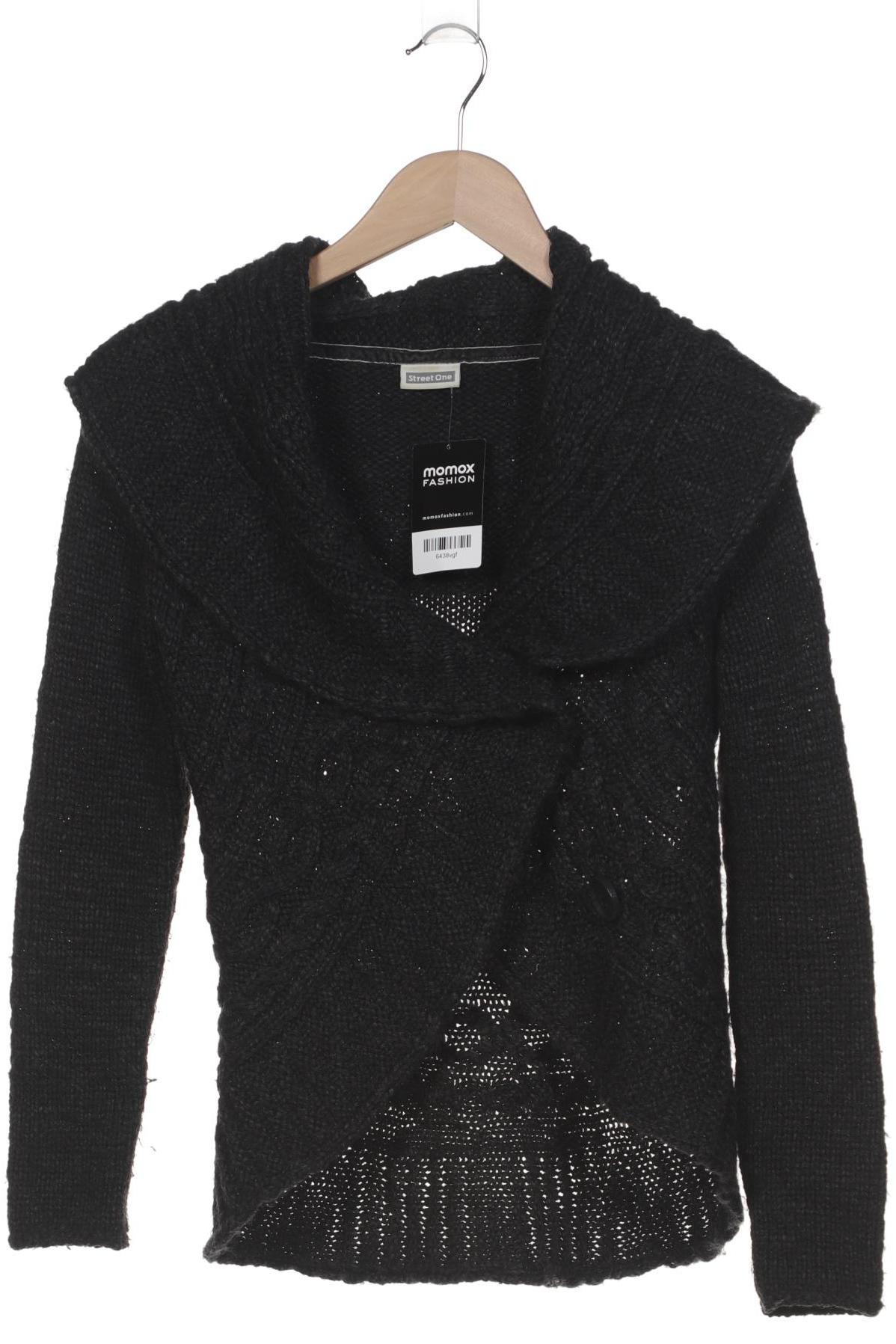

Street One Damen Strickjacke, schwarz, Gr. 36