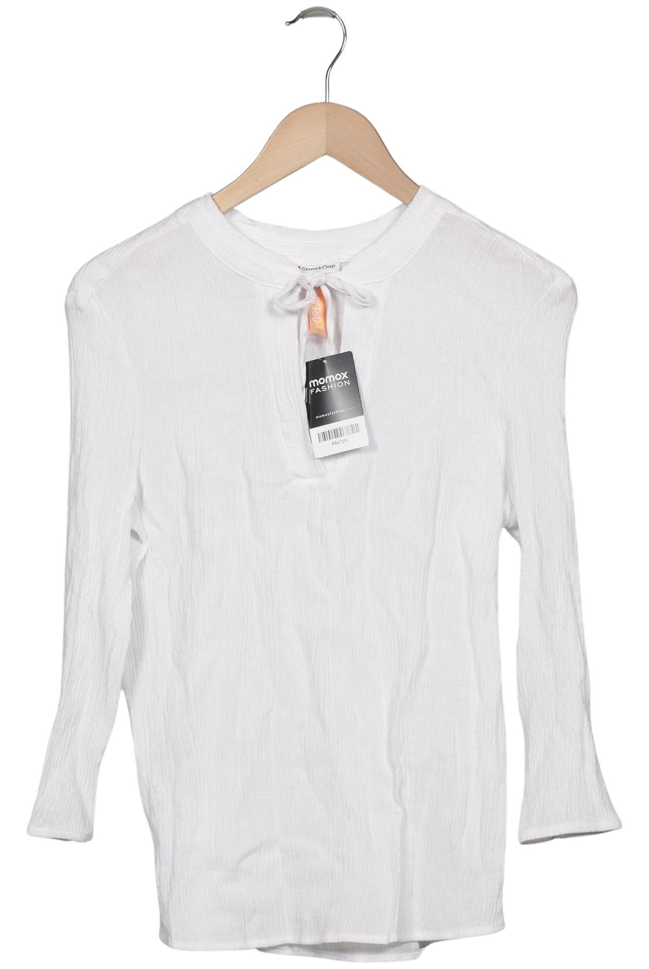 

Street One Damen Bluse, weiß, Gr. 40