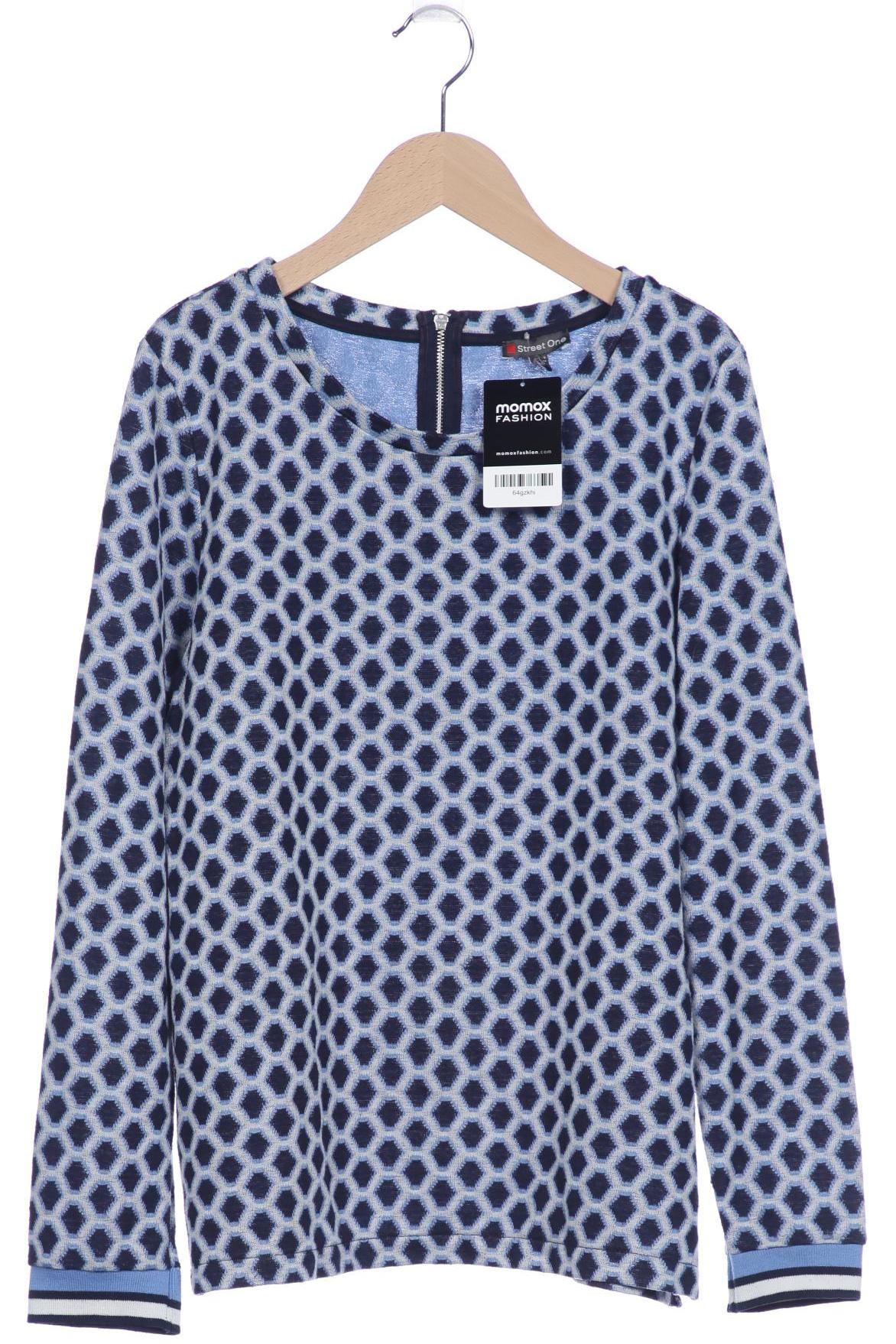 

Street One Damen Pullover, blau, Gr. 40