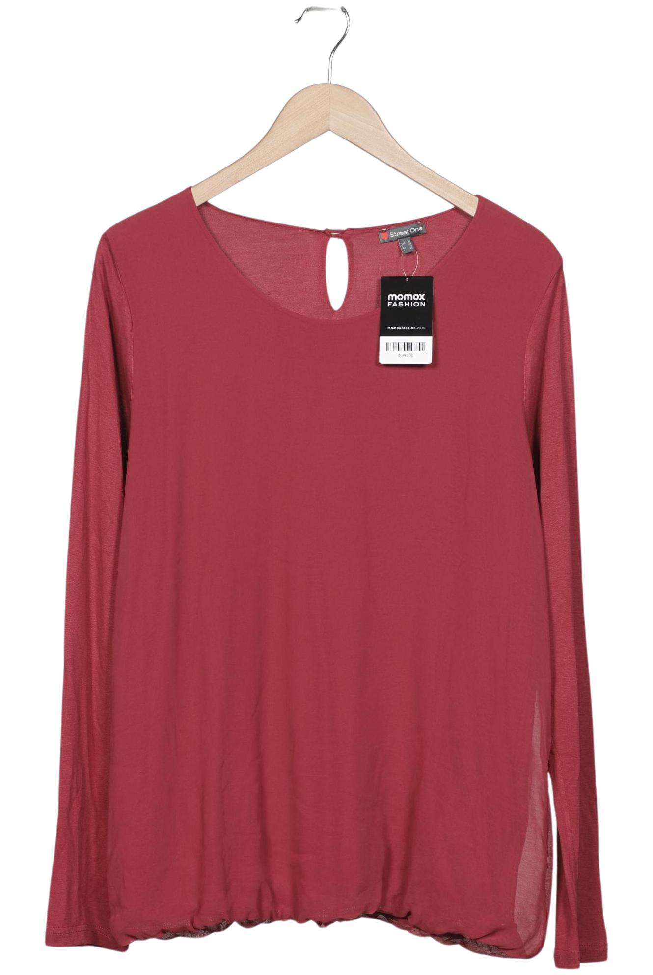 

Street One Damen Langarmshirt, rot, Gr. 42