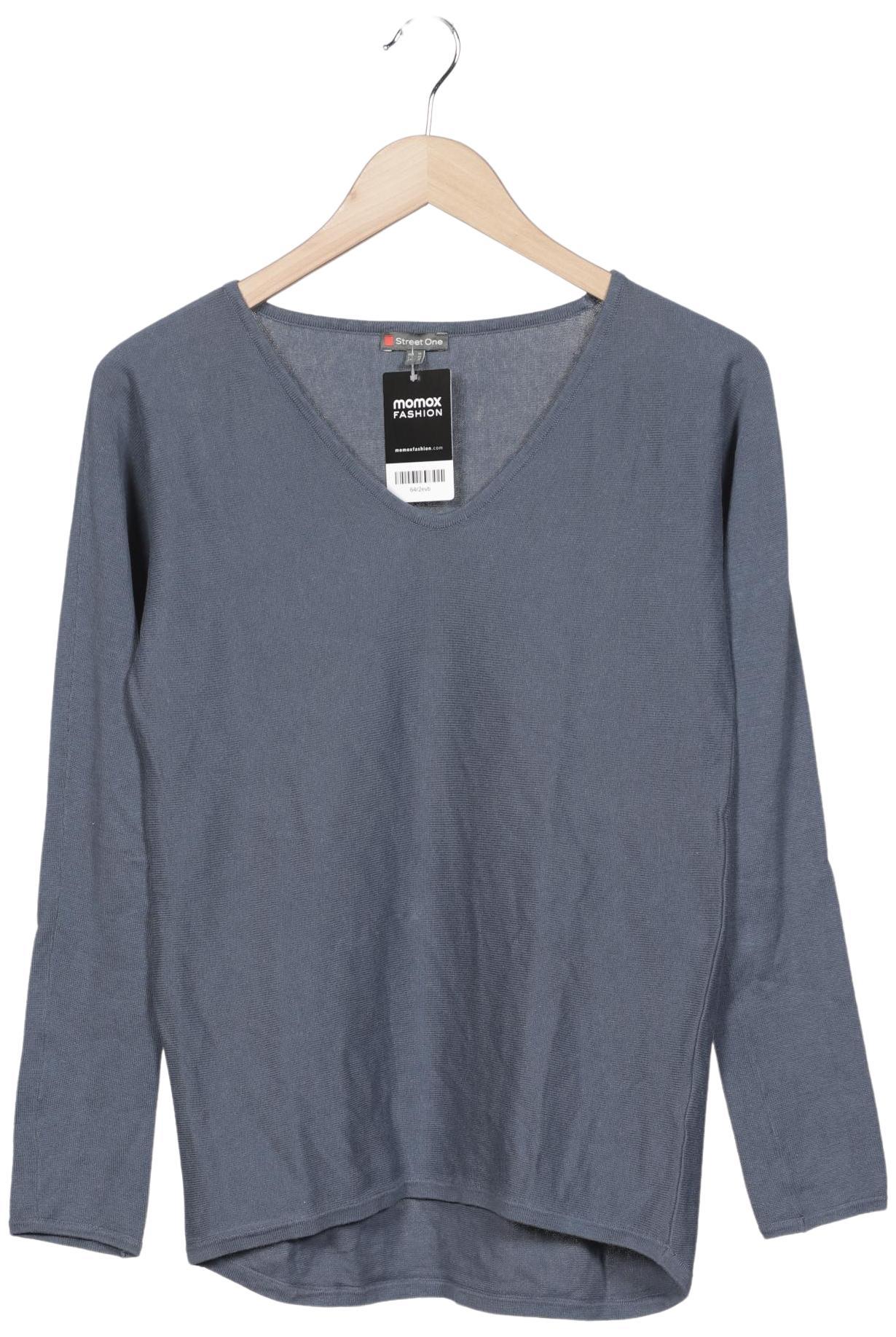 

Street One Damen Pullover, blau, Gr. 36