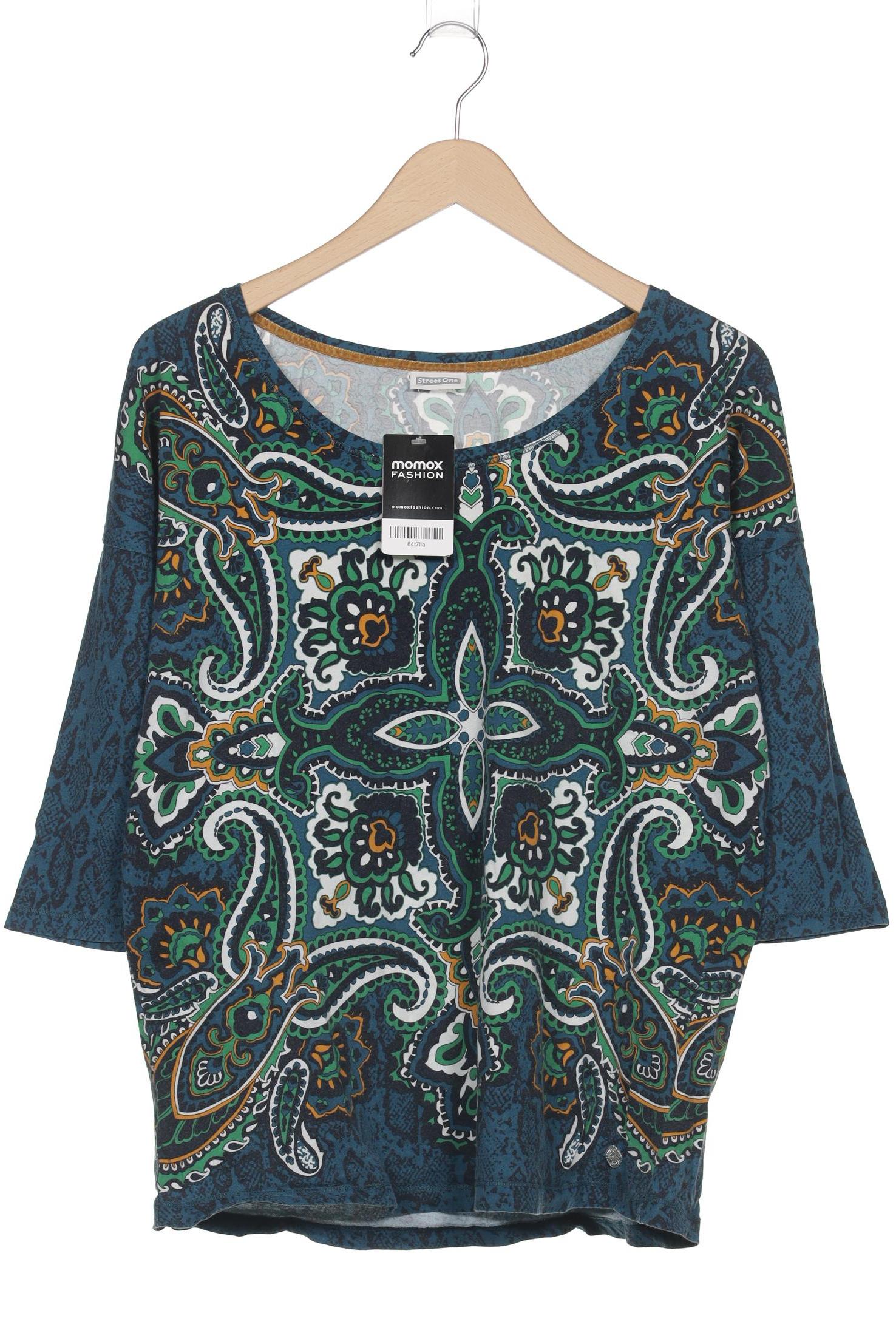 

Street One Damen T-Shirt, mehrfarbig, Gr. 44