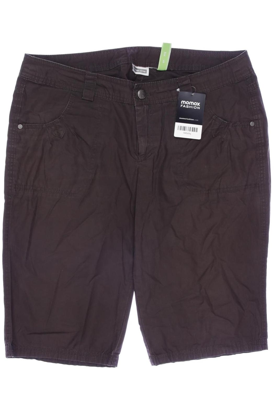 

Street One Damen Shorts, braun, Gr. 40