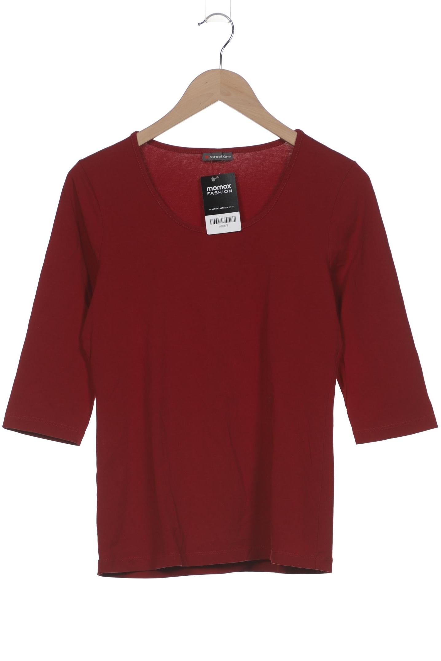 

Street One Damen T-Shirt, bordeaux, Gr. 40