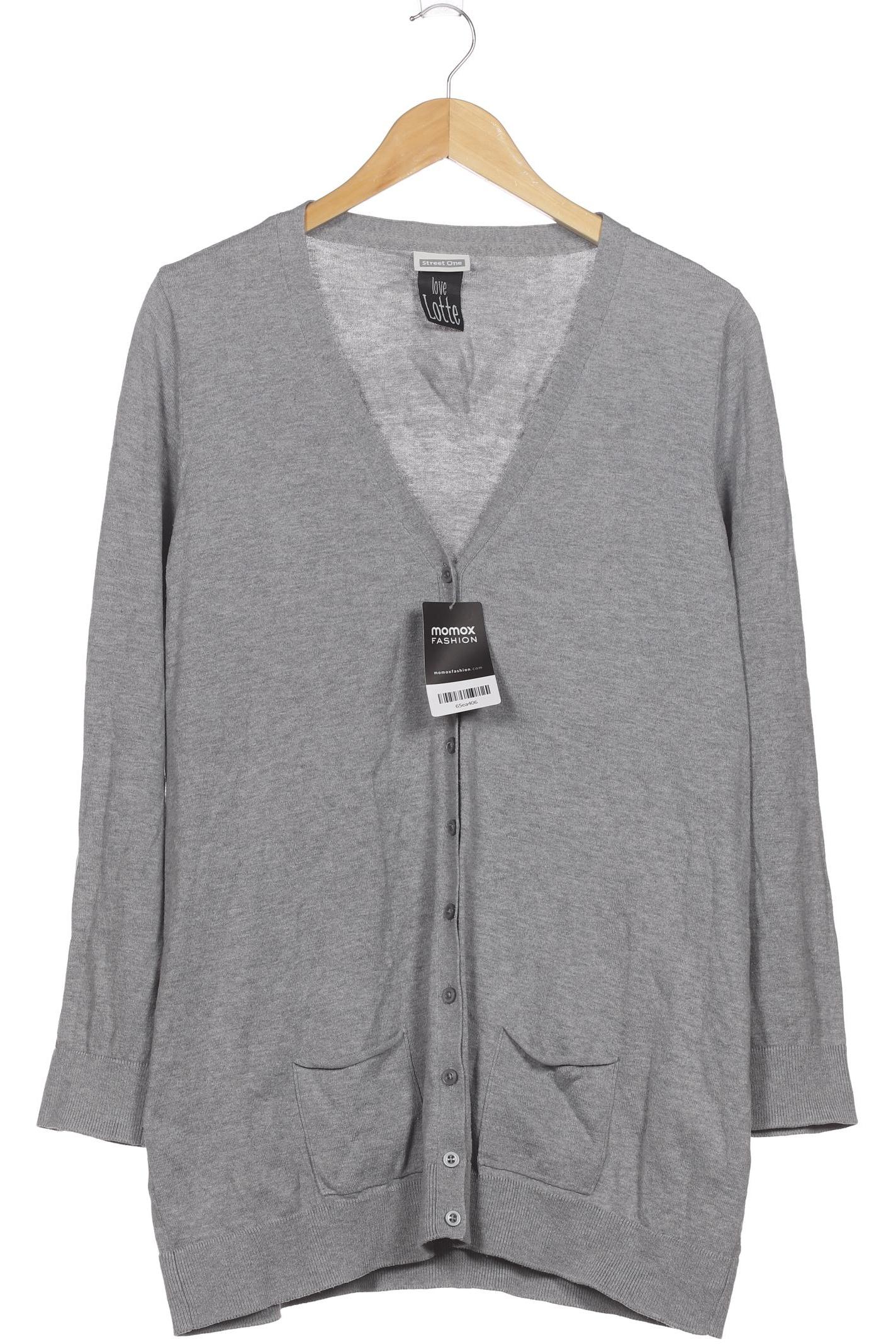 

Street One Damen Strickjacke, grau, Gr. 44