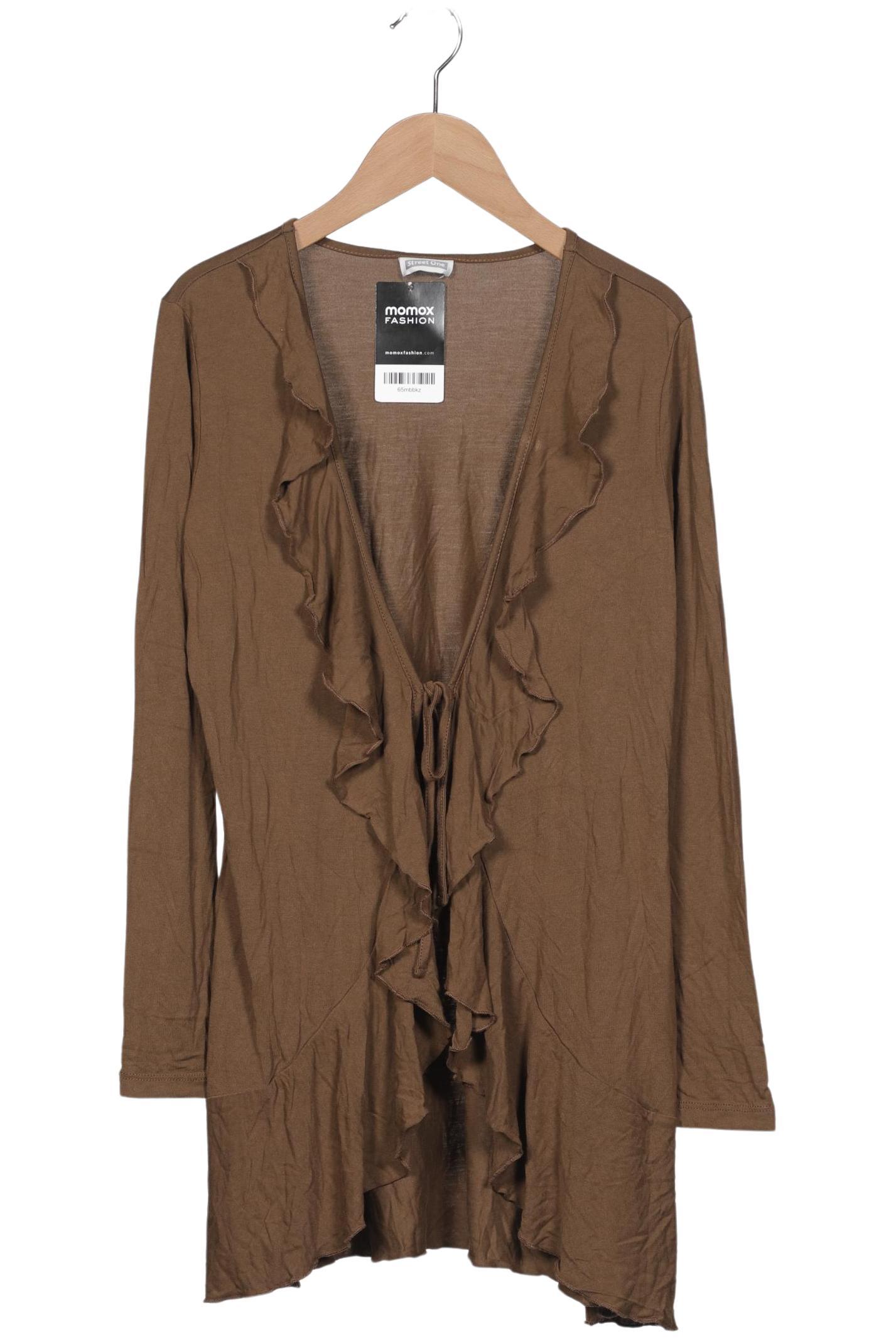 

Street One Damen Strickjacke, braun, Gr. 40