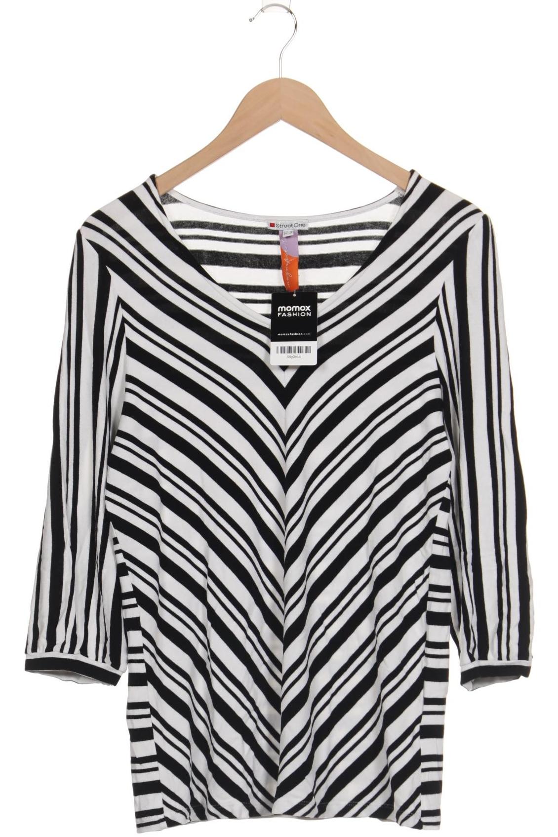 

Street One Damen Langarmshirt, weiß, Gr. 42