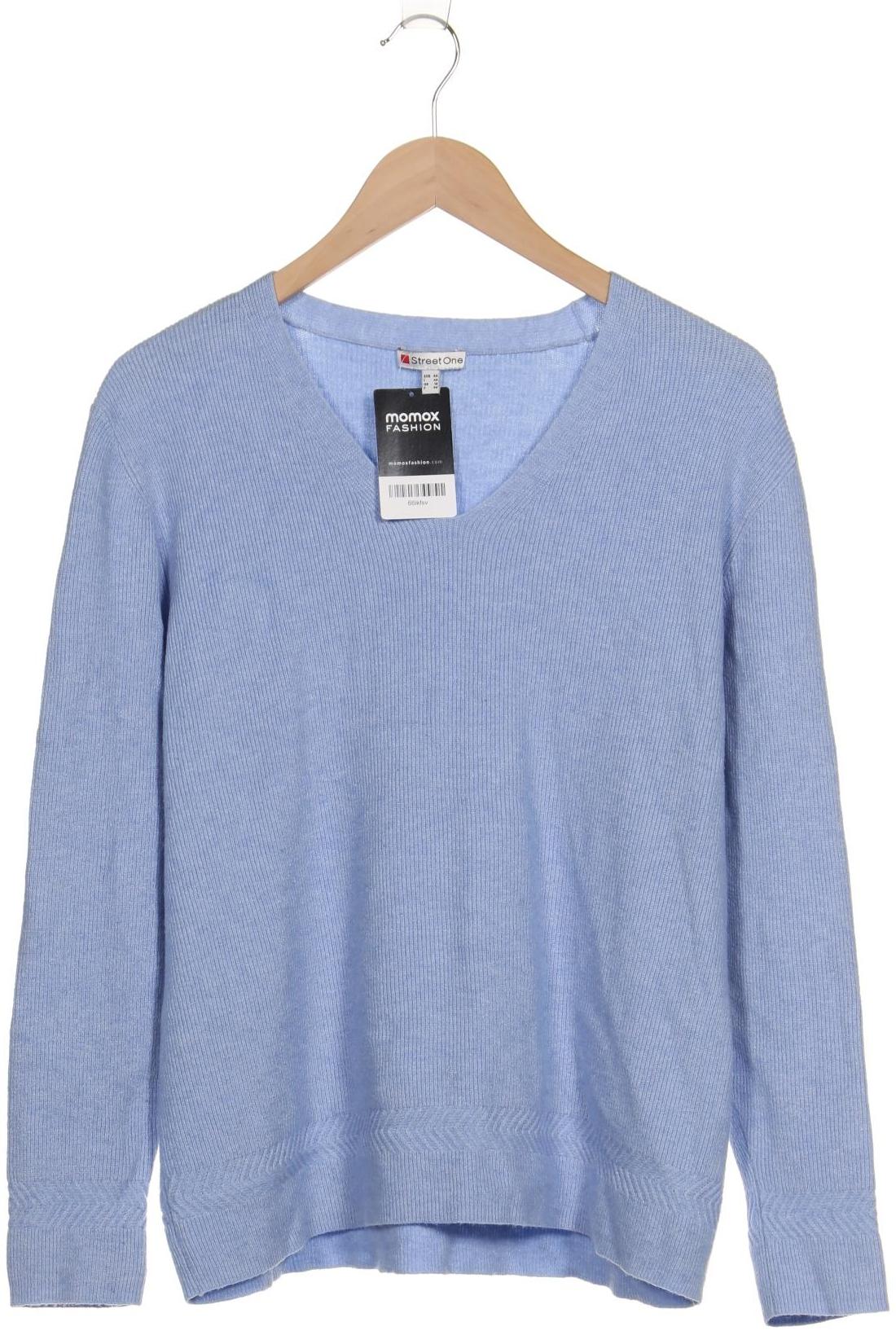

Street One Damen Pullover, blau, Gr. 44