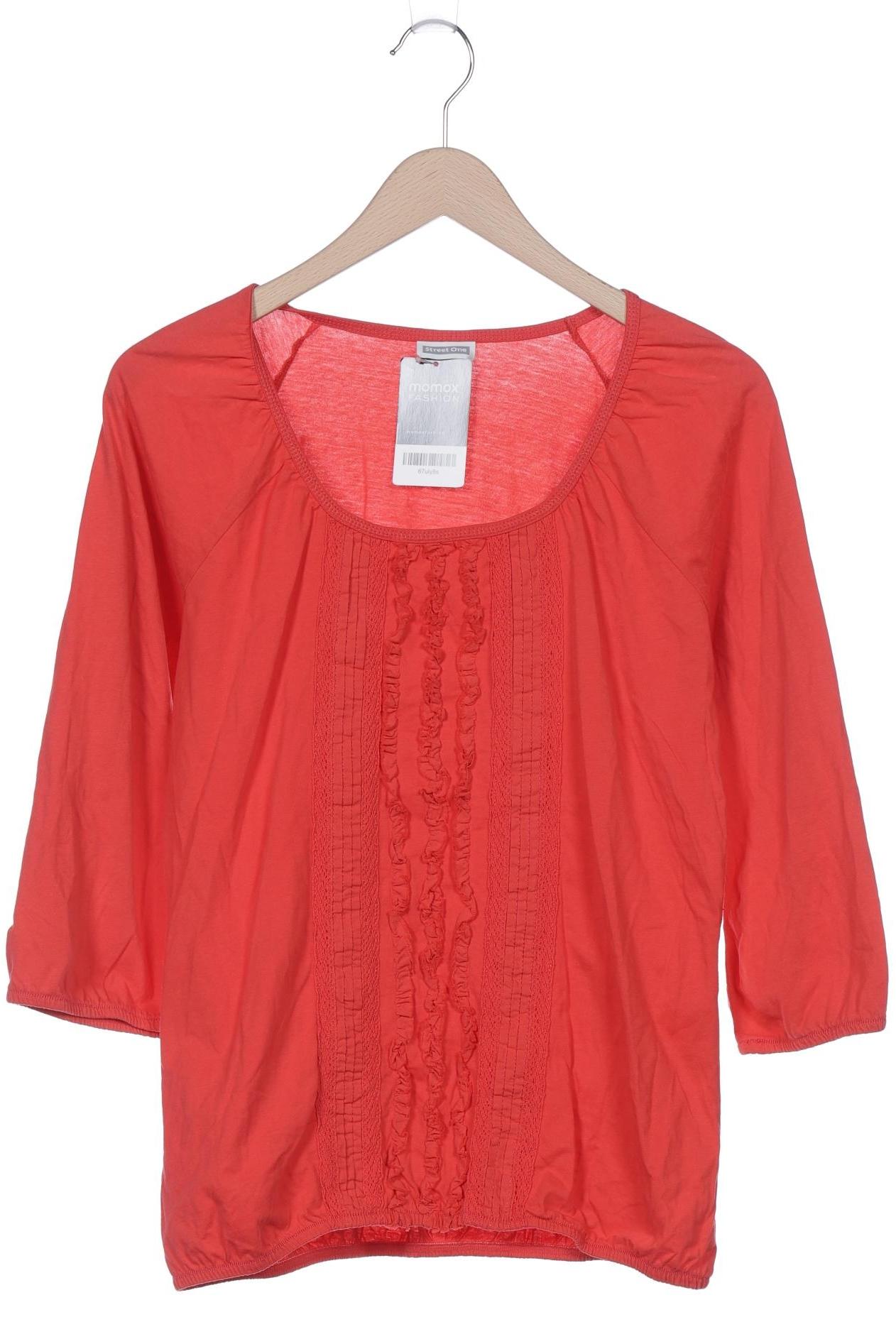 

Street One Damen Langarmshirt, rot, Gr. 42