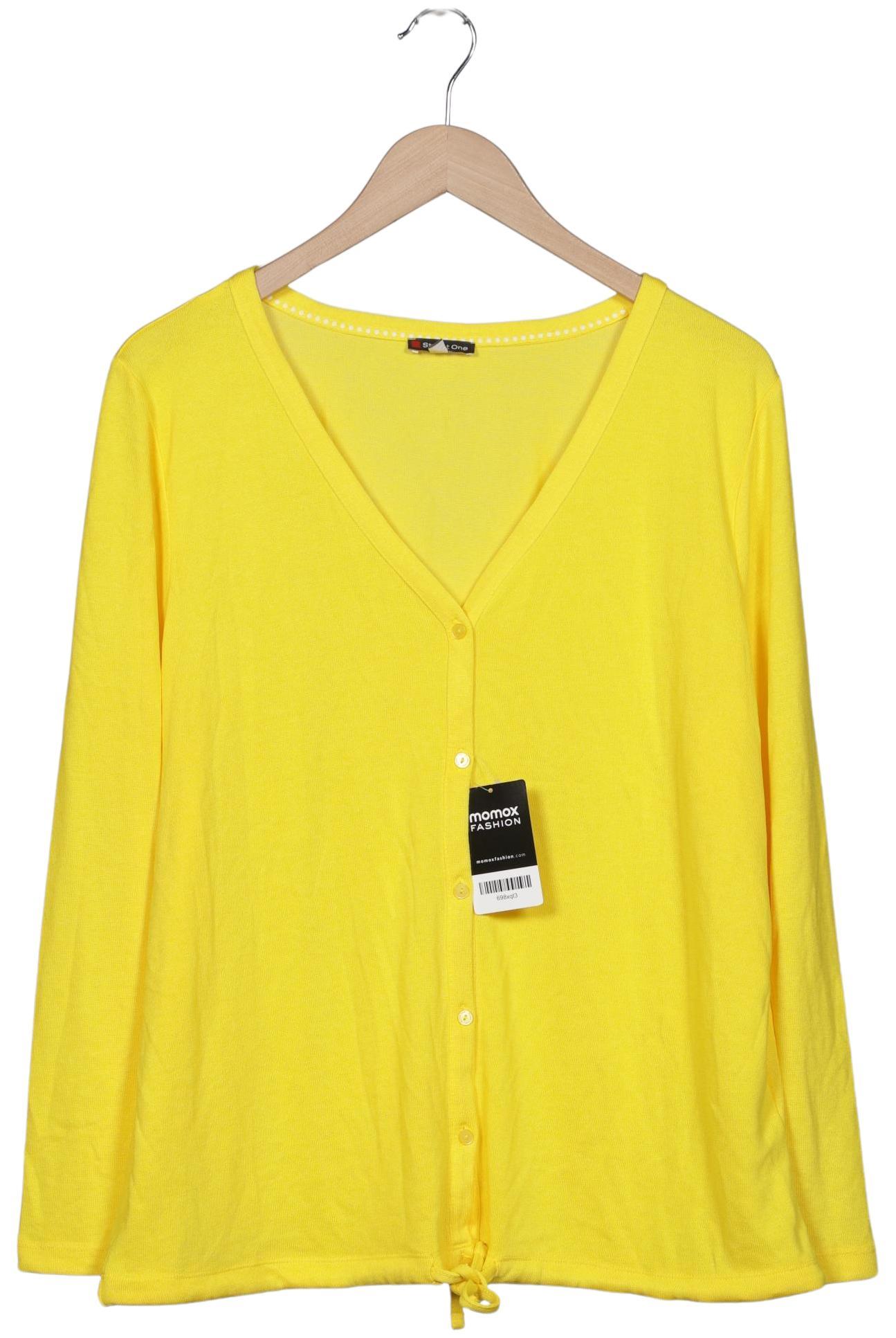 

Street One Damen Strickjacke, gelb, Gr. 44