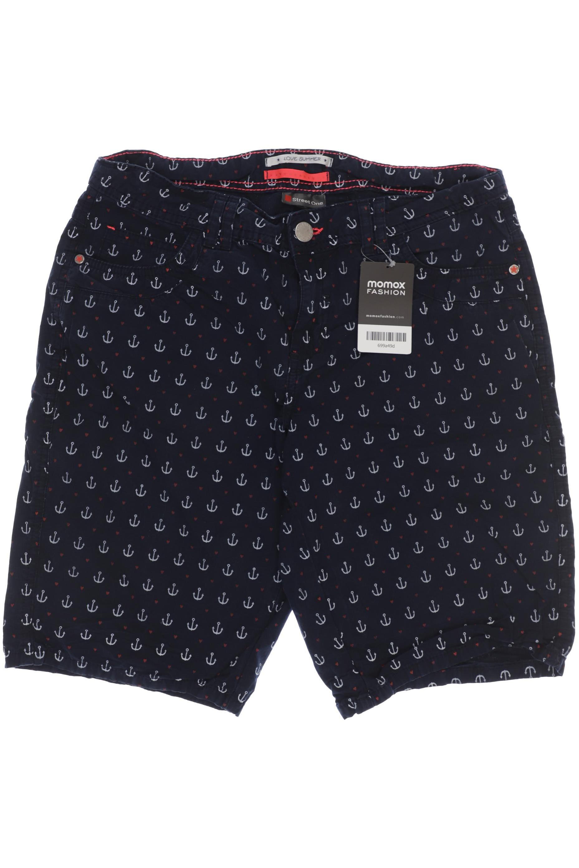 

Street One Damen Shorts, blau, Gr. 38