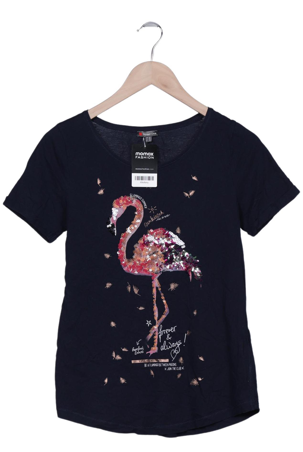 

Street One Damen T-Shirt, marineblau, Gr. 36