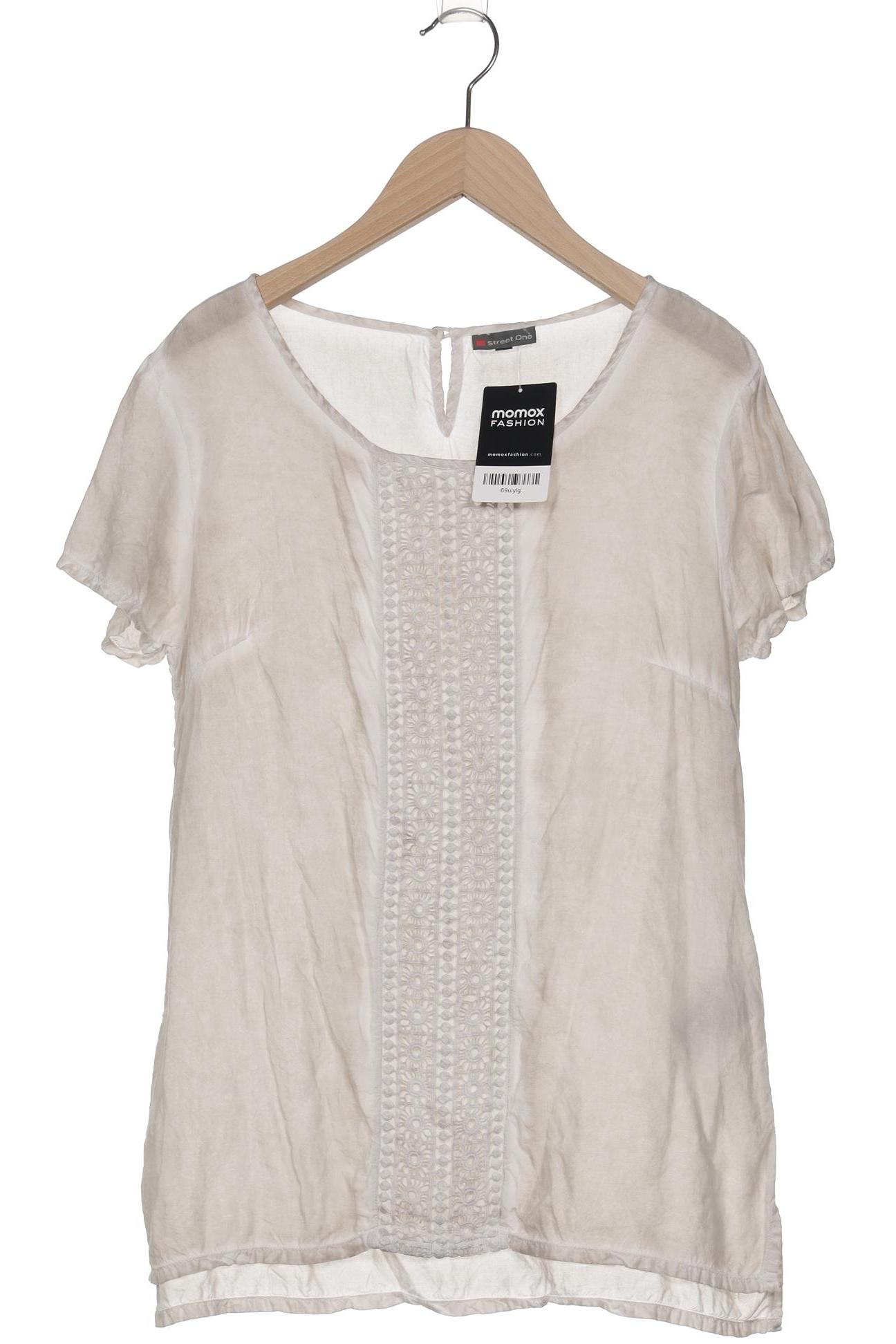 Thumbnail - Street One Damen T-Shirt, cremeweiß, Gr. 38
