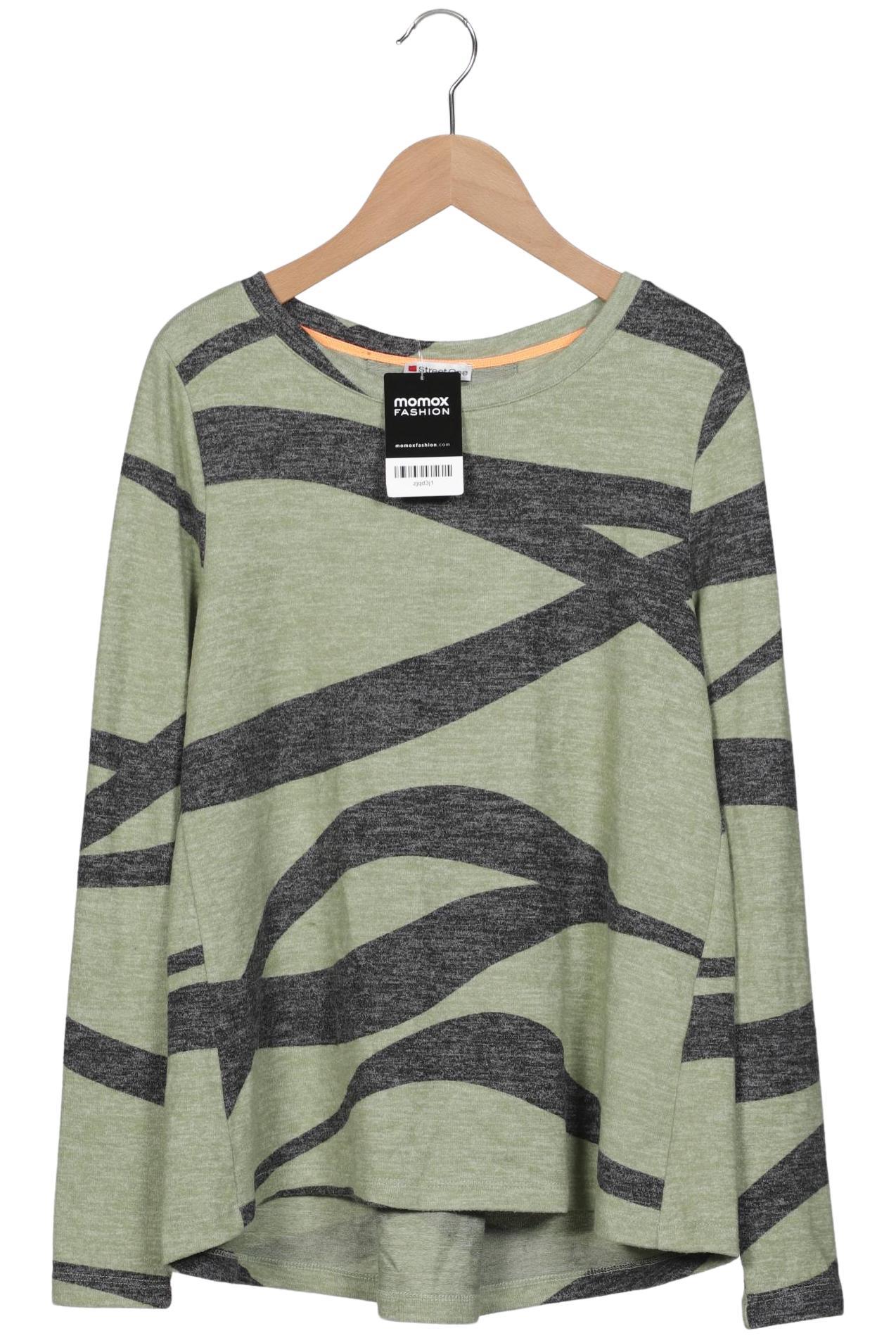 

Street One Damen Pullover, grün, Gr. 34