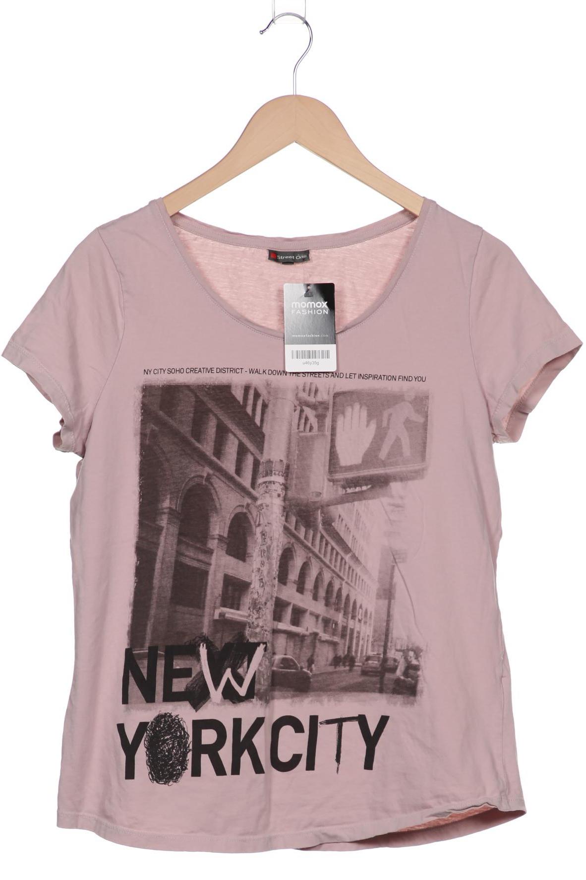

Street One Damen T-Shirt, pink, Gr. 42