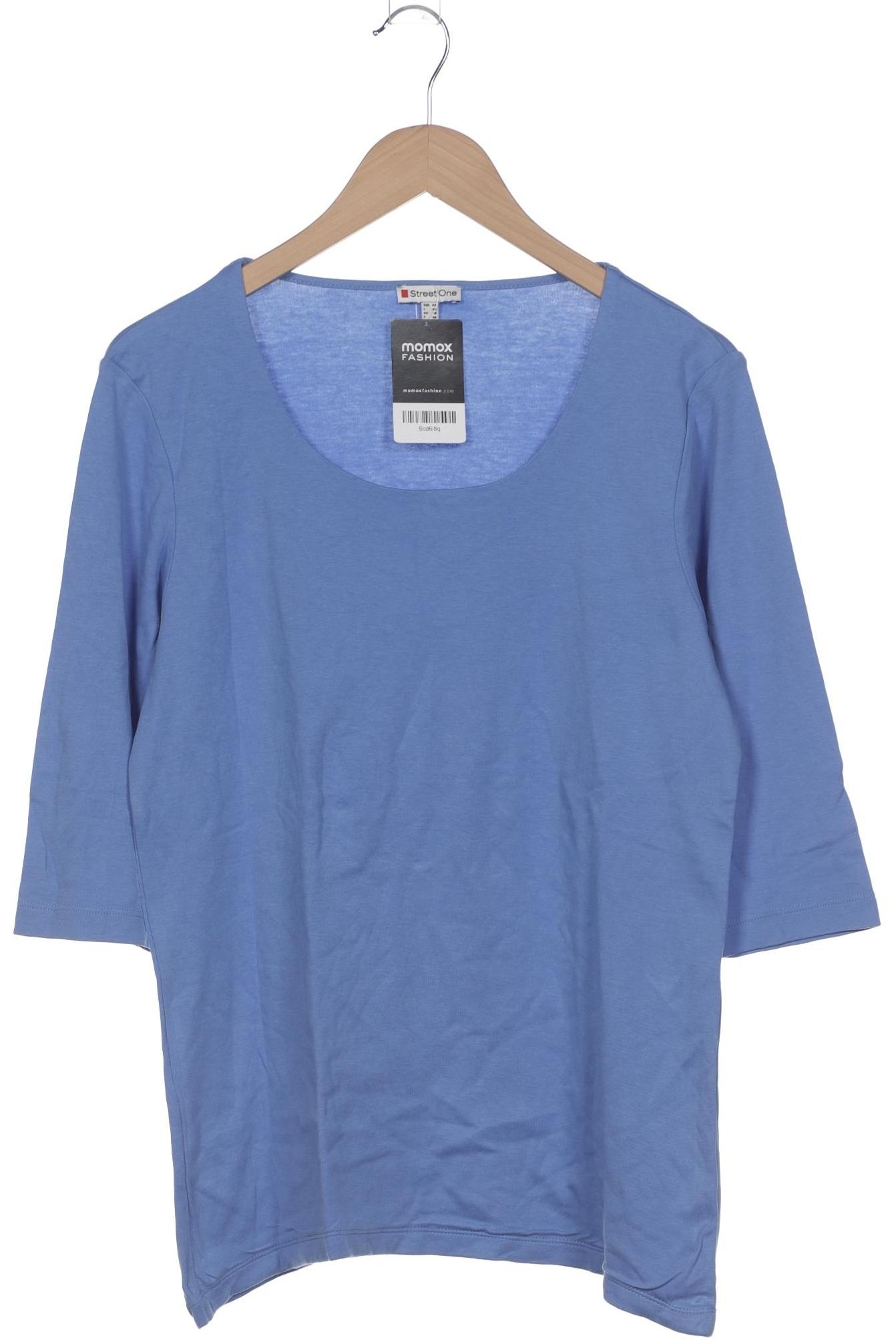 

Street One Damen Langarmshirt, blau, Gr. 44