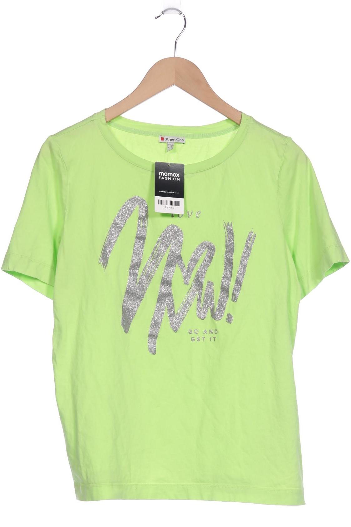 

Street One Damen T-Shirt, hellgrün, Gr. 42