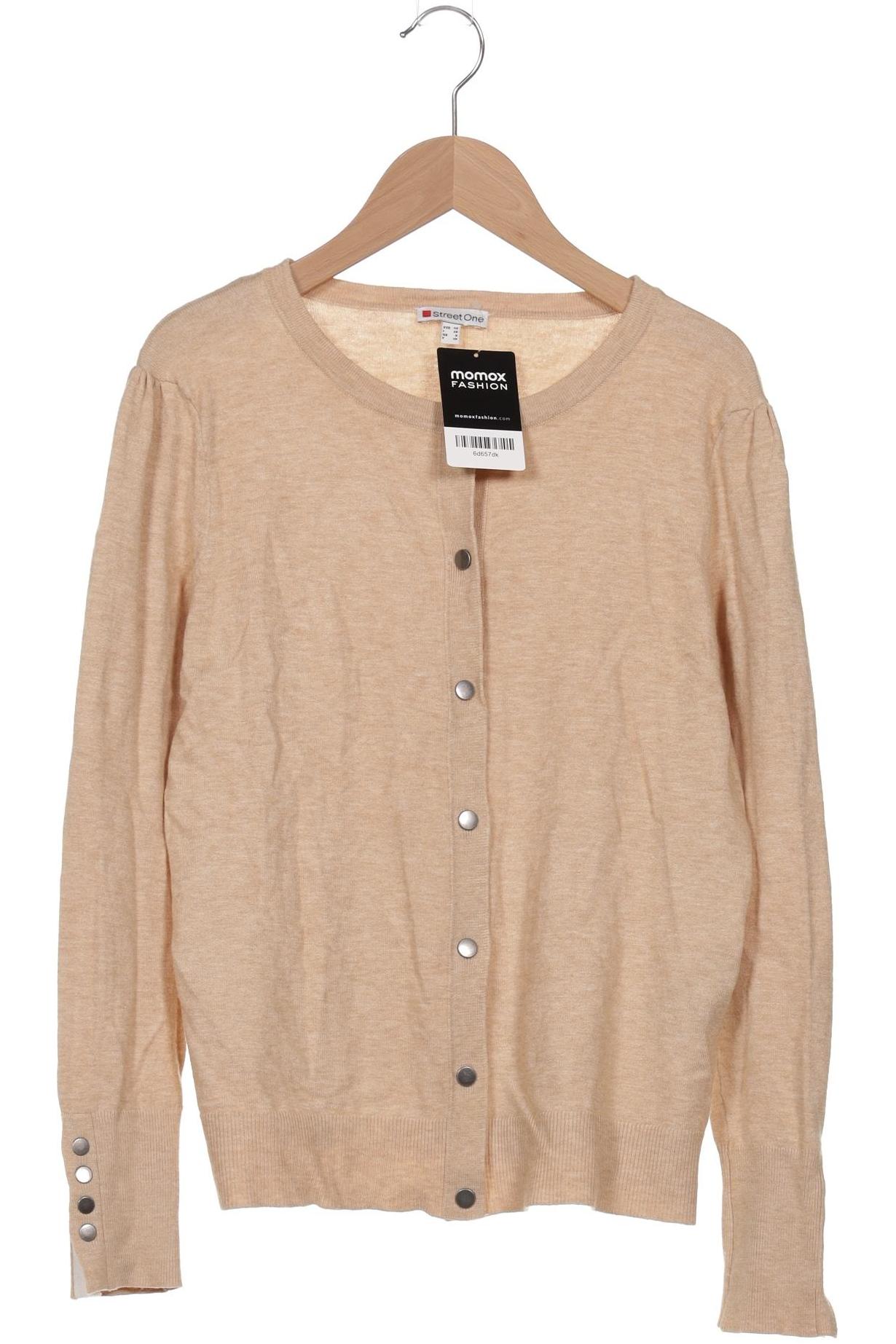

Street One Damen Strickjacke, beige, Gr. 34