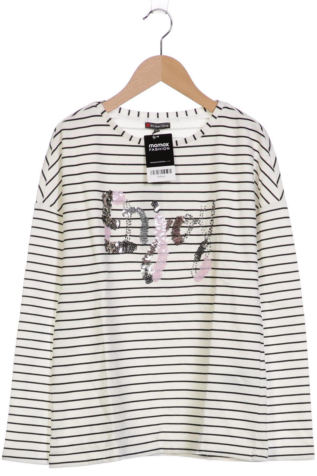

Street One Damen Sweatshirt, weiß, Gr. 34