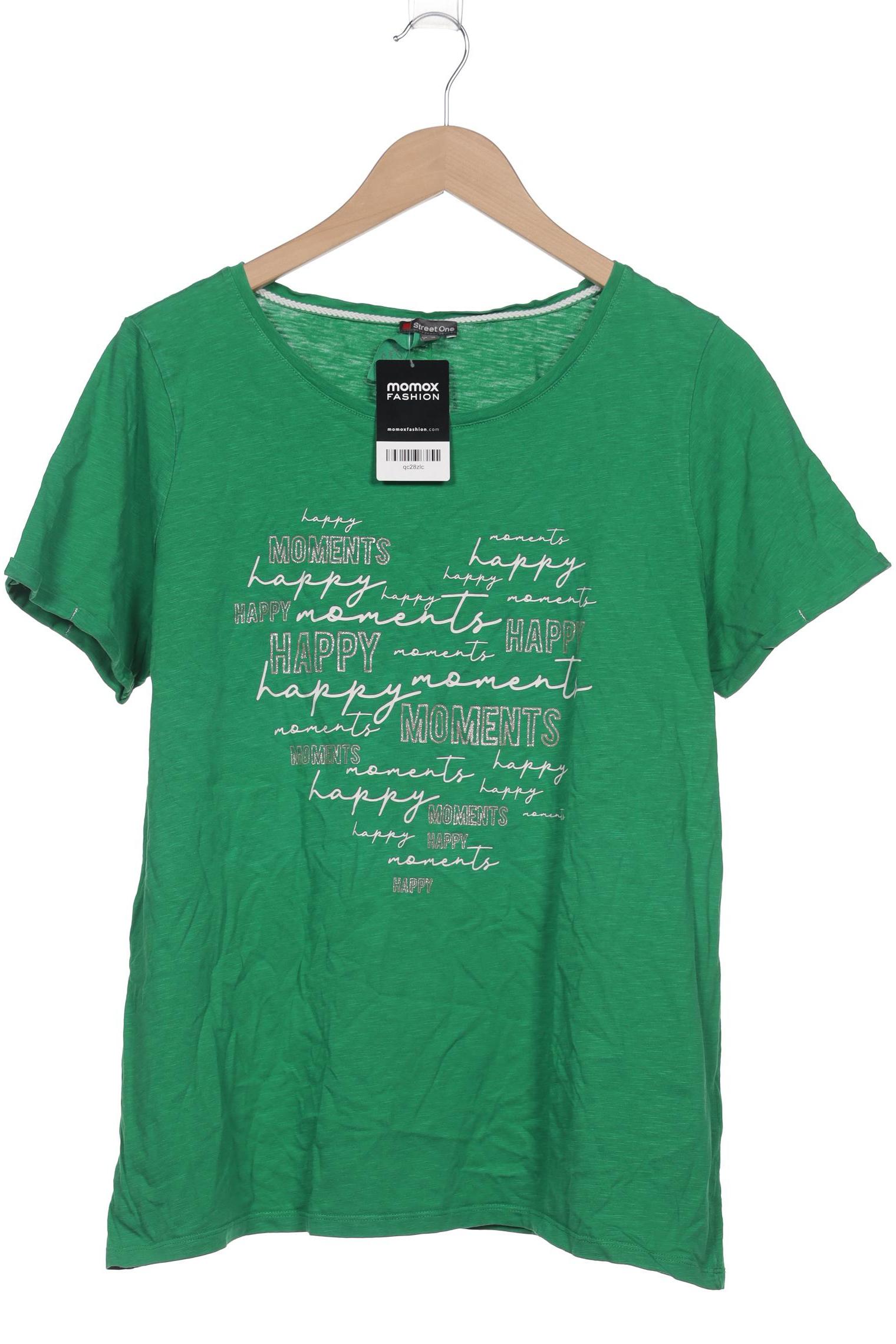 

Street One Damen T-Shirt, grün, Gr. 44