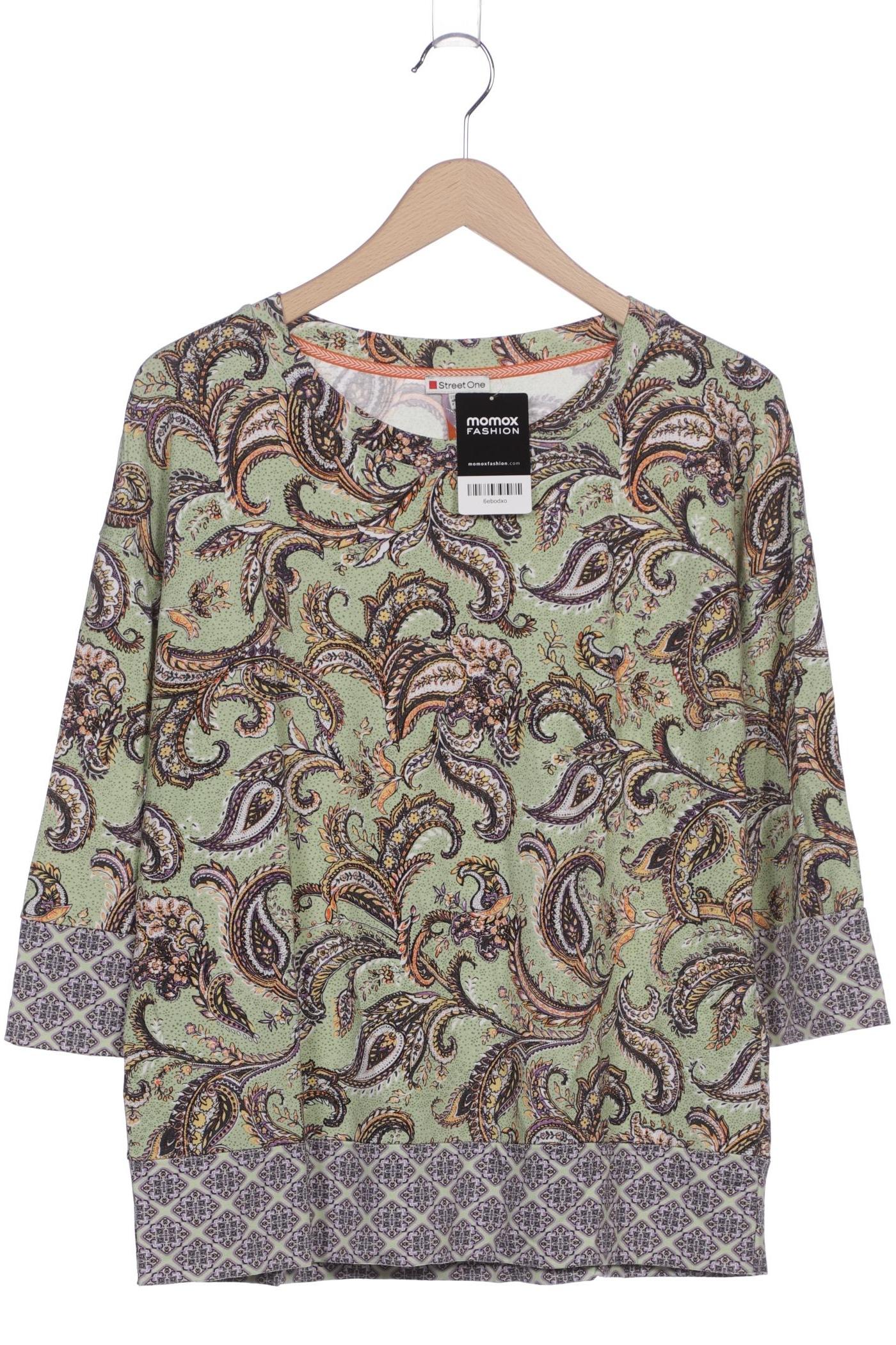 

Street One Damen Langarmshirt, grün, Gr. 40